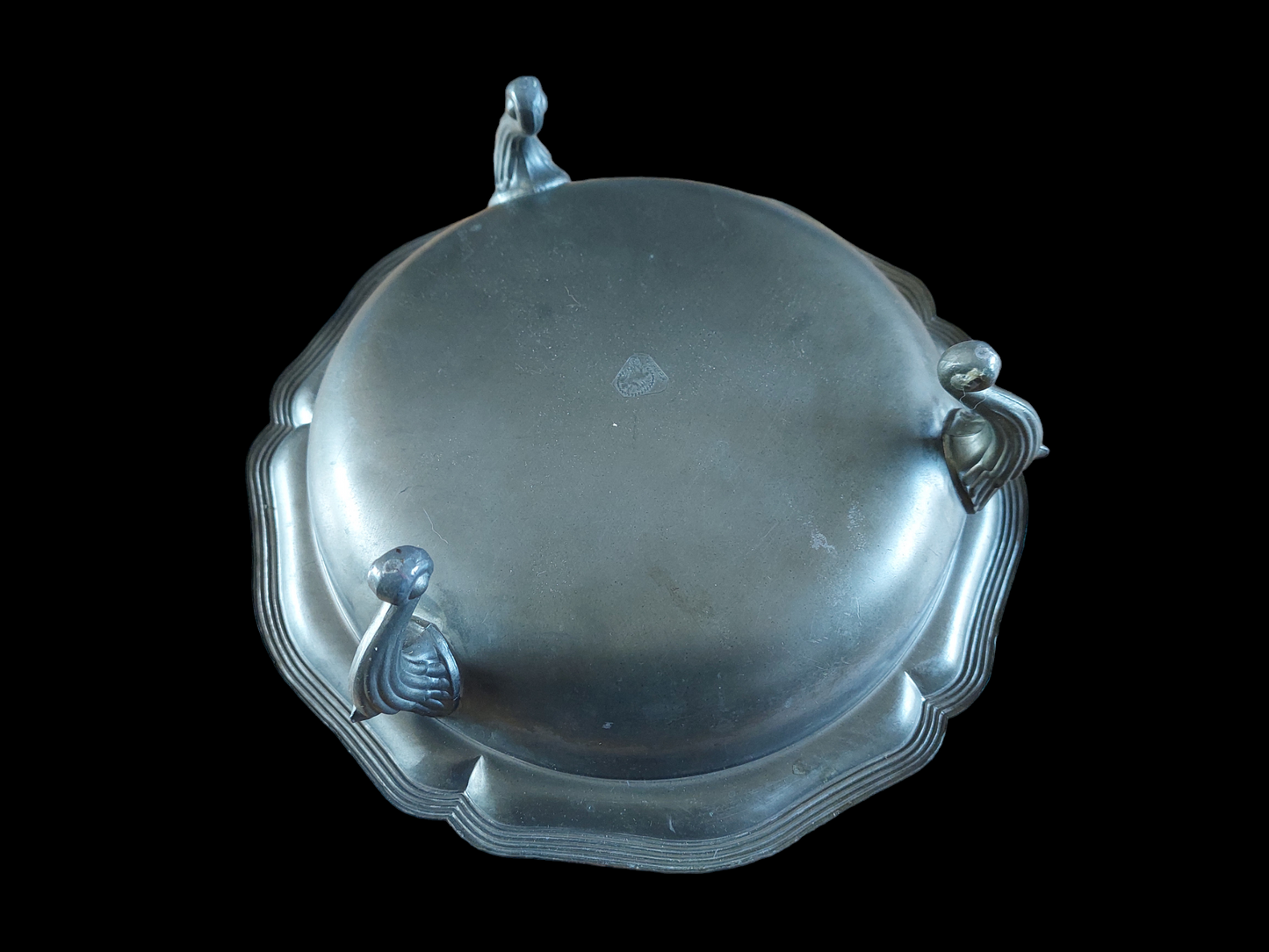 Pewter bowl for burning incense or herbs