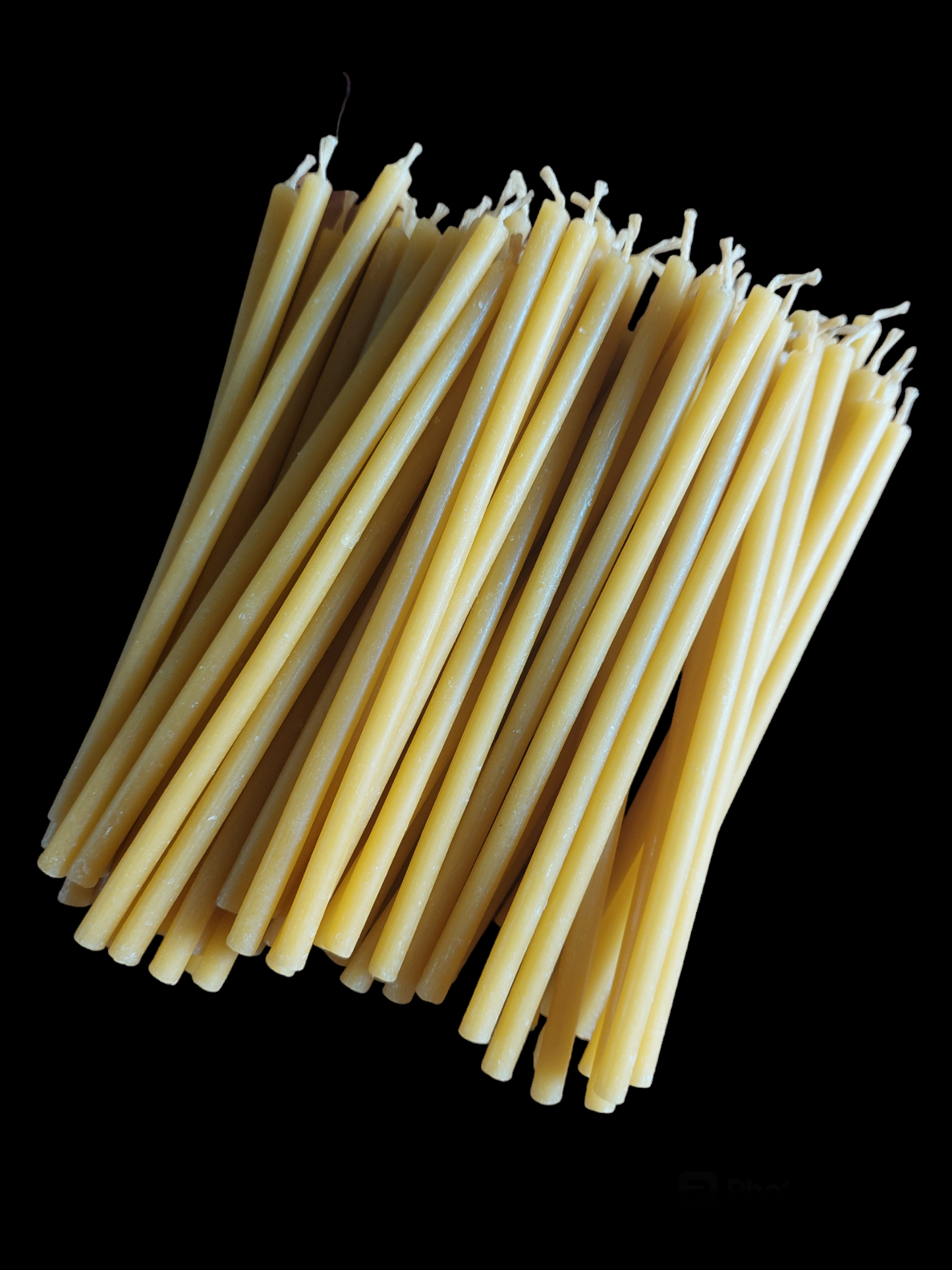 Beeswax spell candles