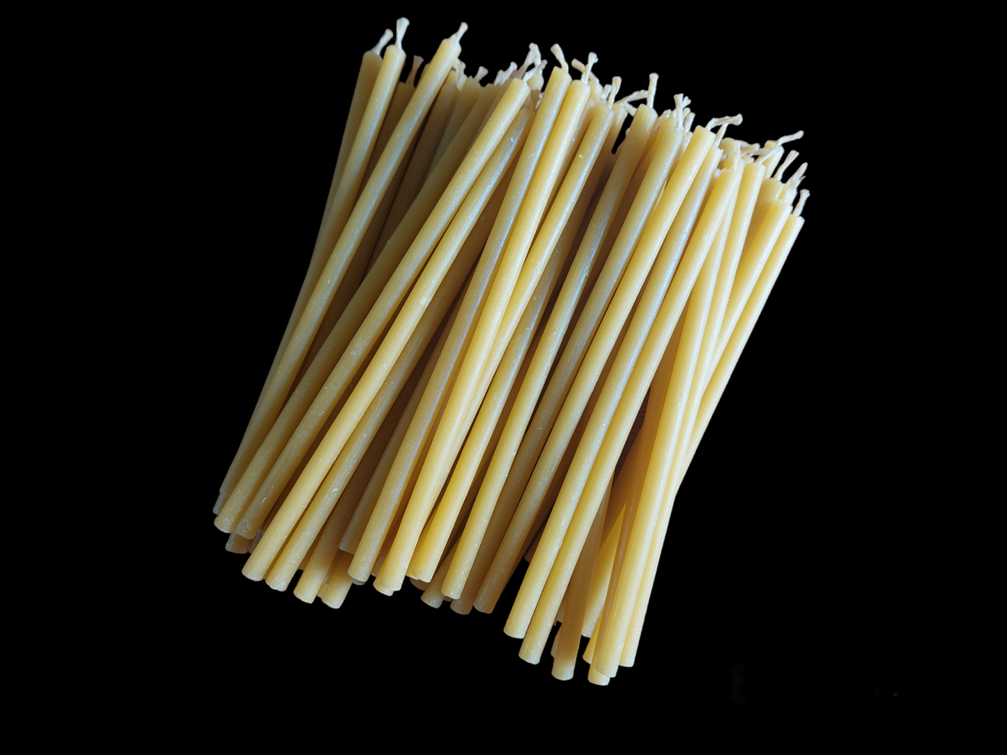 Beeswax spell candles