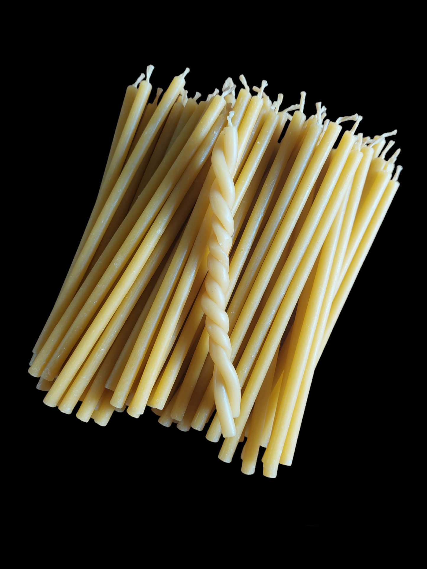 Beeswax spell candles