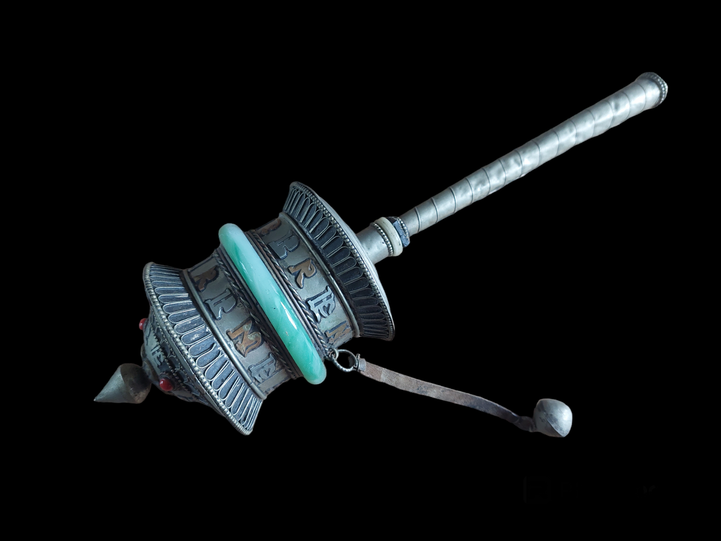 Vintage Tibetan prayer wheel #1