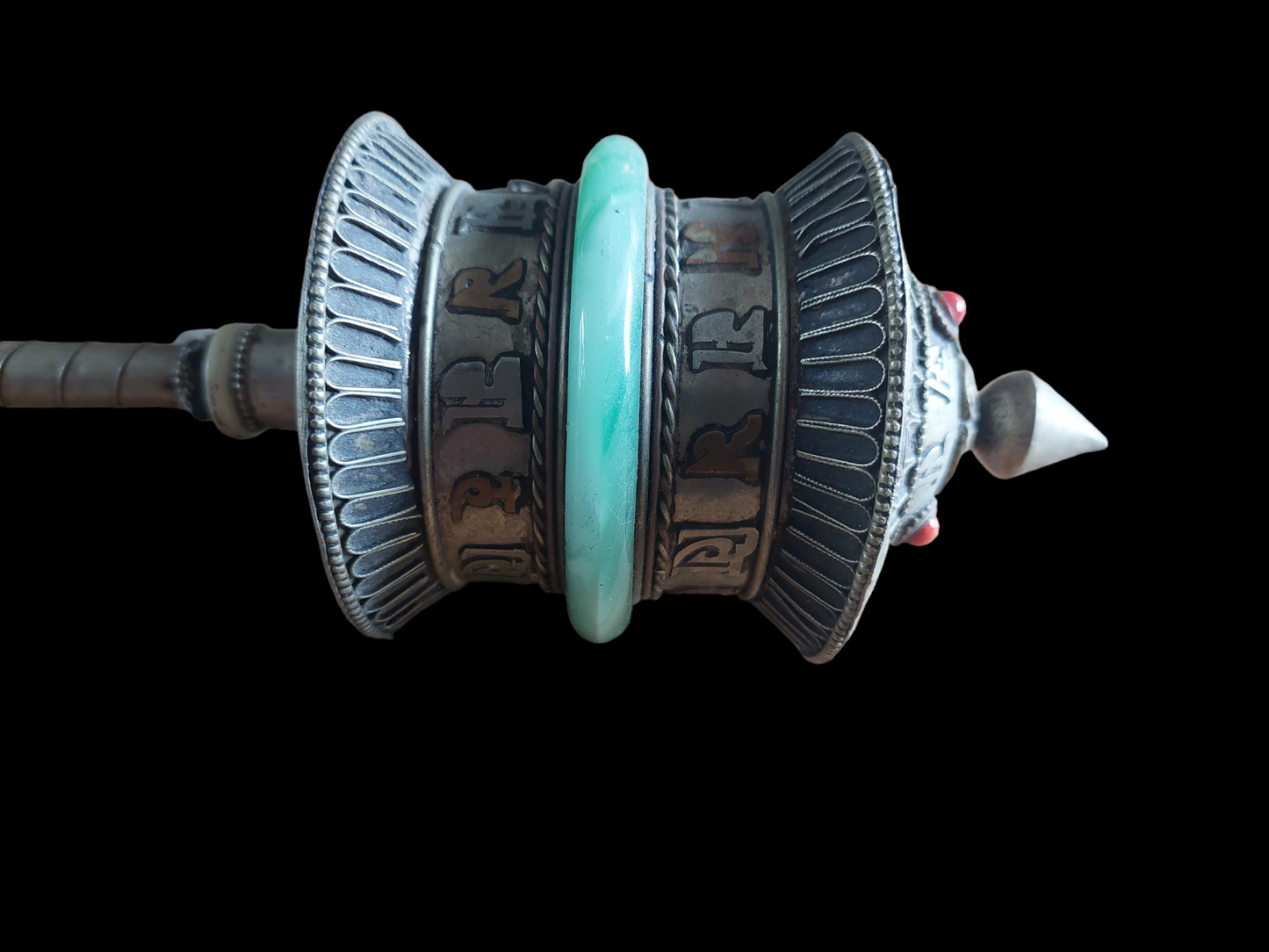 Vintage Tibetan prayer wheel #1