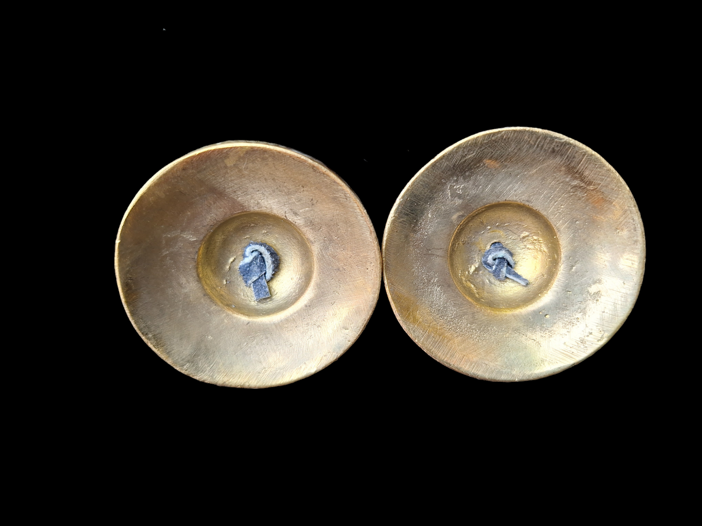 Tingsha bells double dragon, brass color