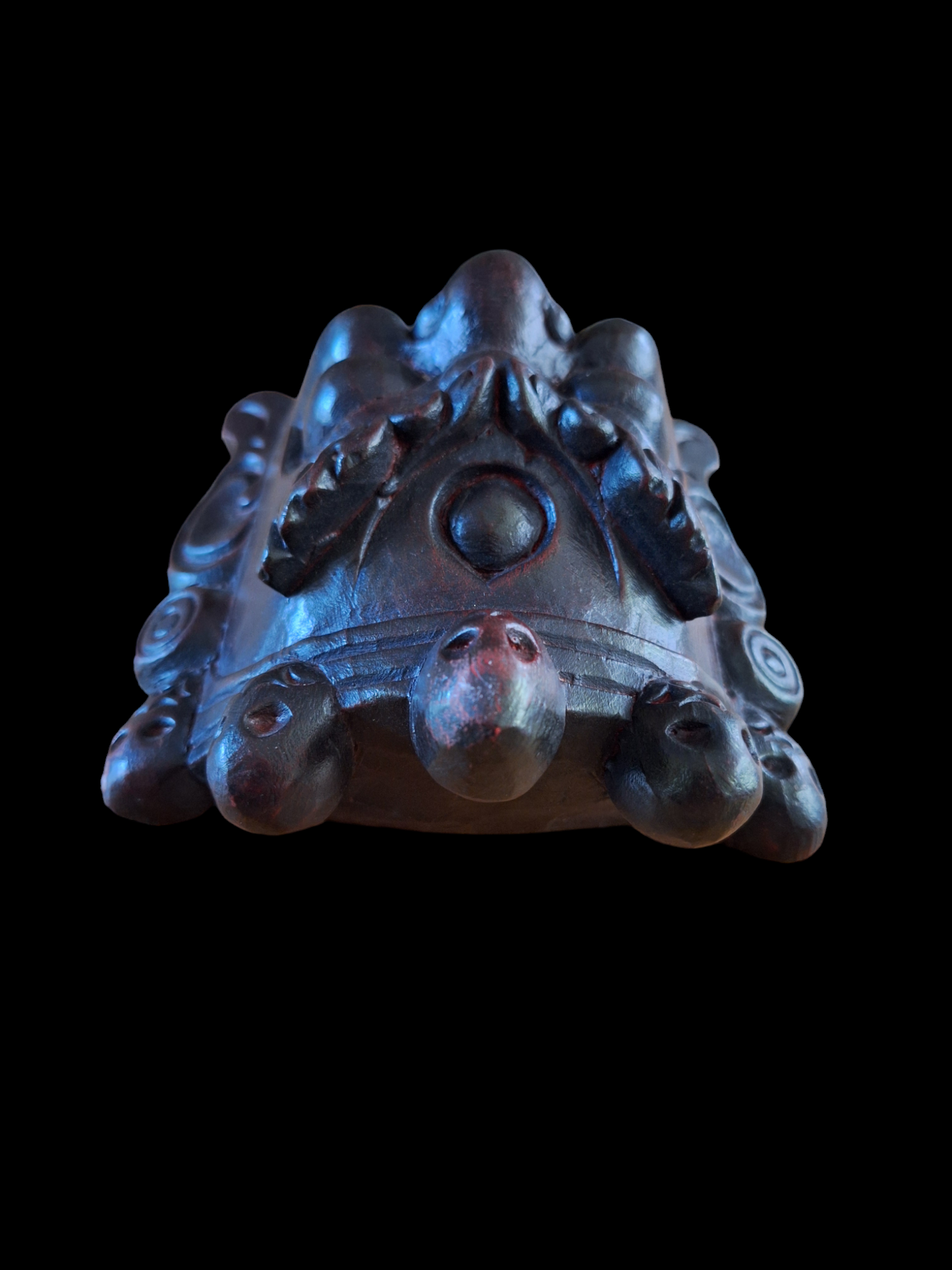 Vintage wooden Mahakala mask #6