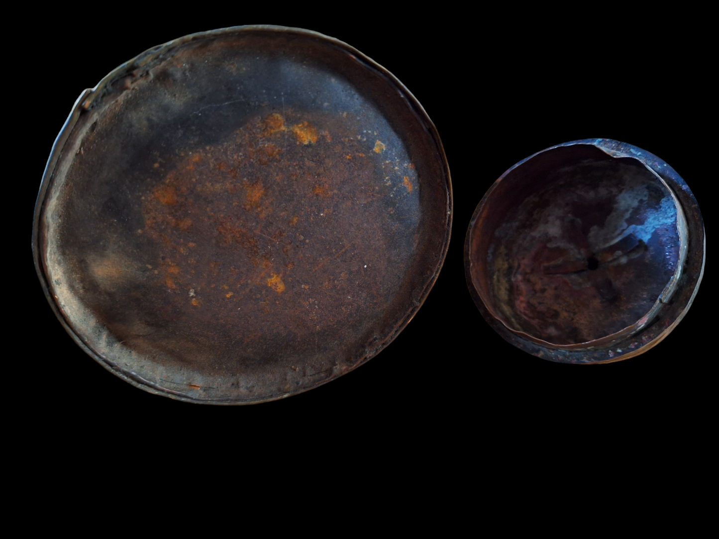 Vintage Tibetan water or offering vessel