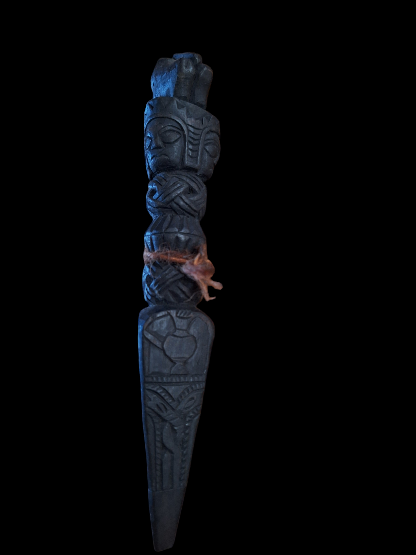 Old wooden phurba #24