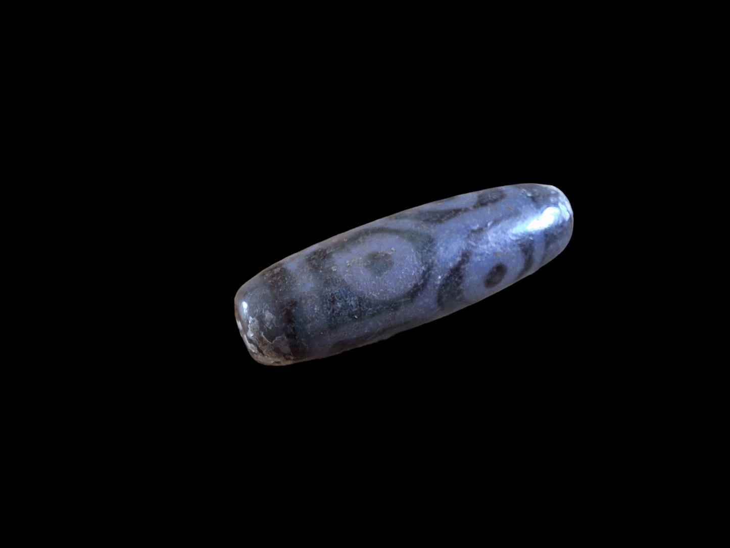 6 eye and turtle back dzi bead #1