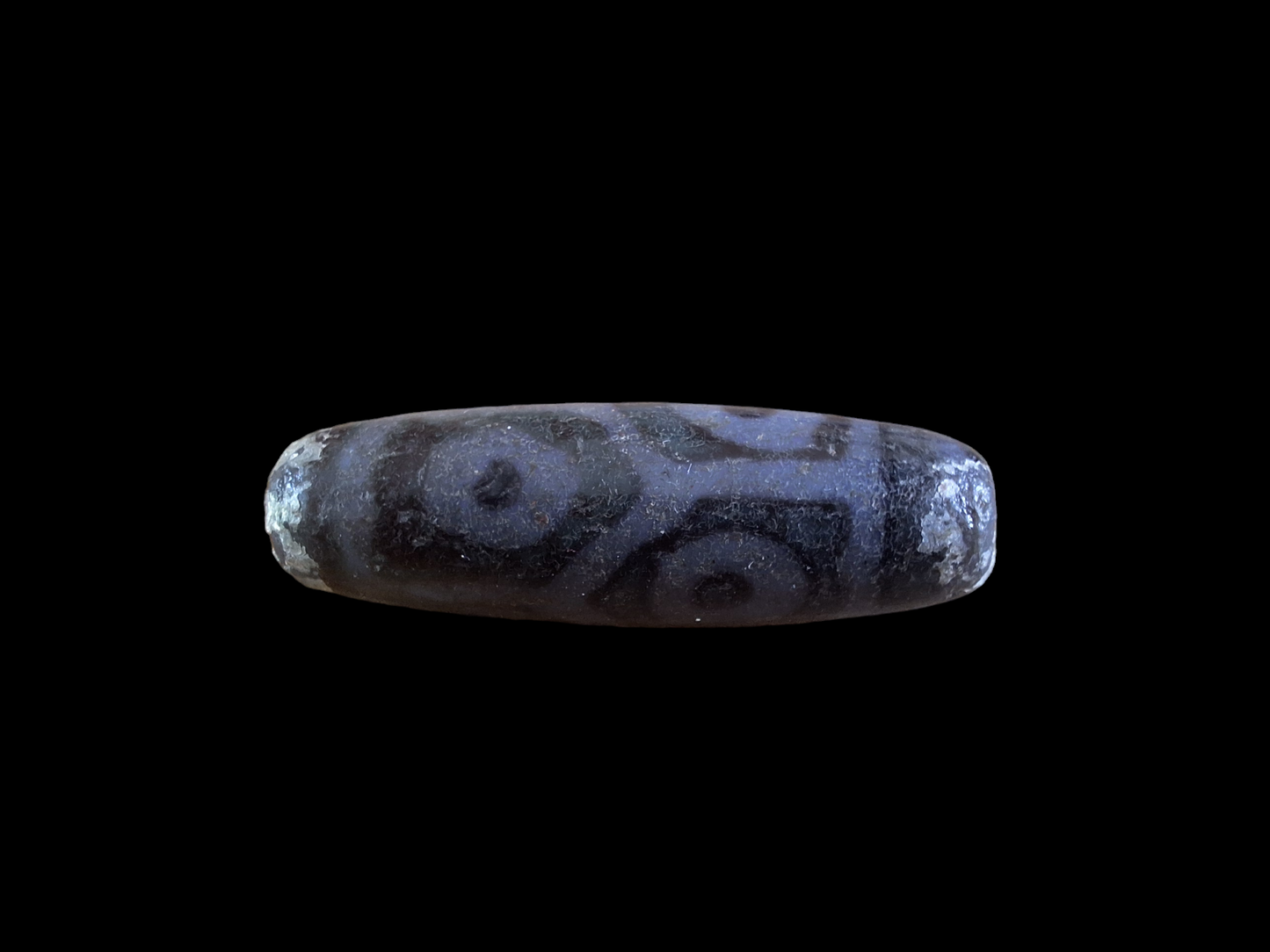 6 eye and turtle back dzi bead #1