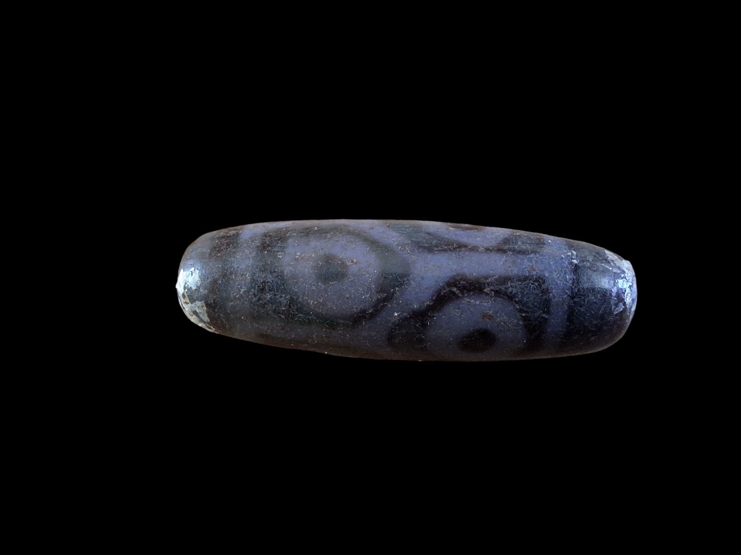 6 eye and turtle back dzi bead #1