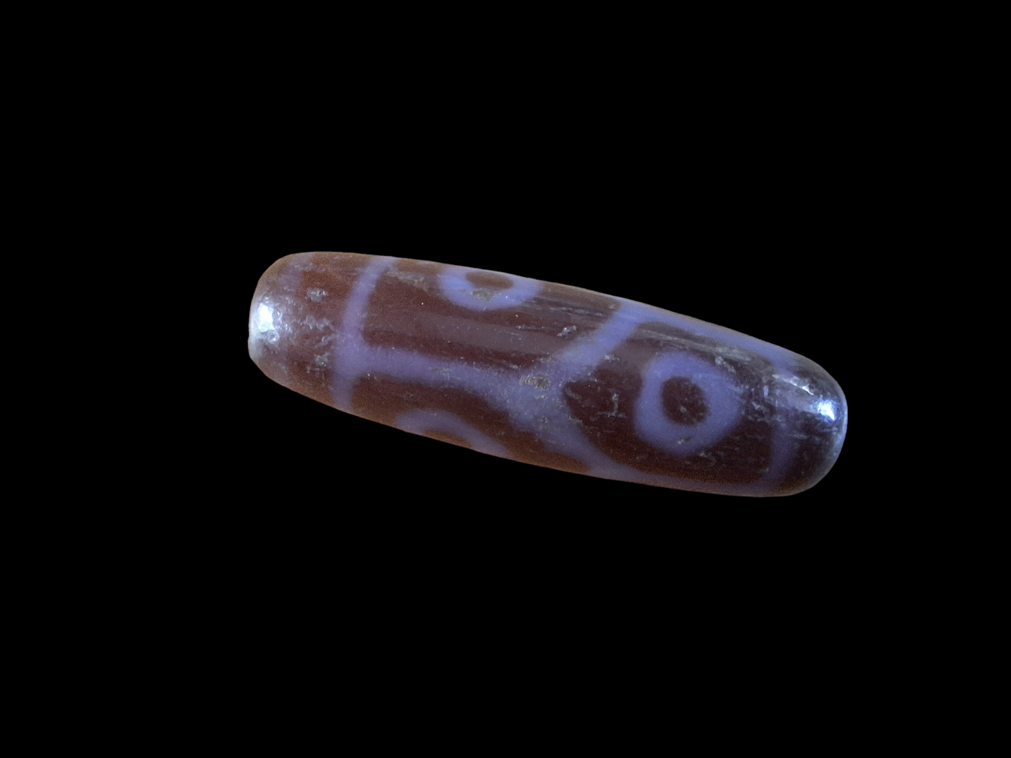 6 eye and turtle back dzi bead #2