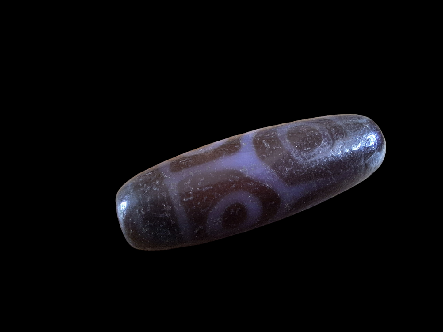6 eye and turtle back dzi bead #3
