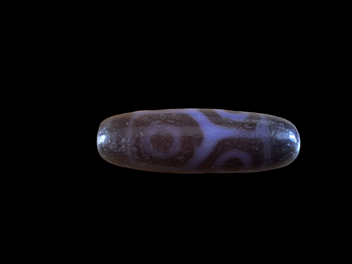 6 eye and turtle back dzi bead #3