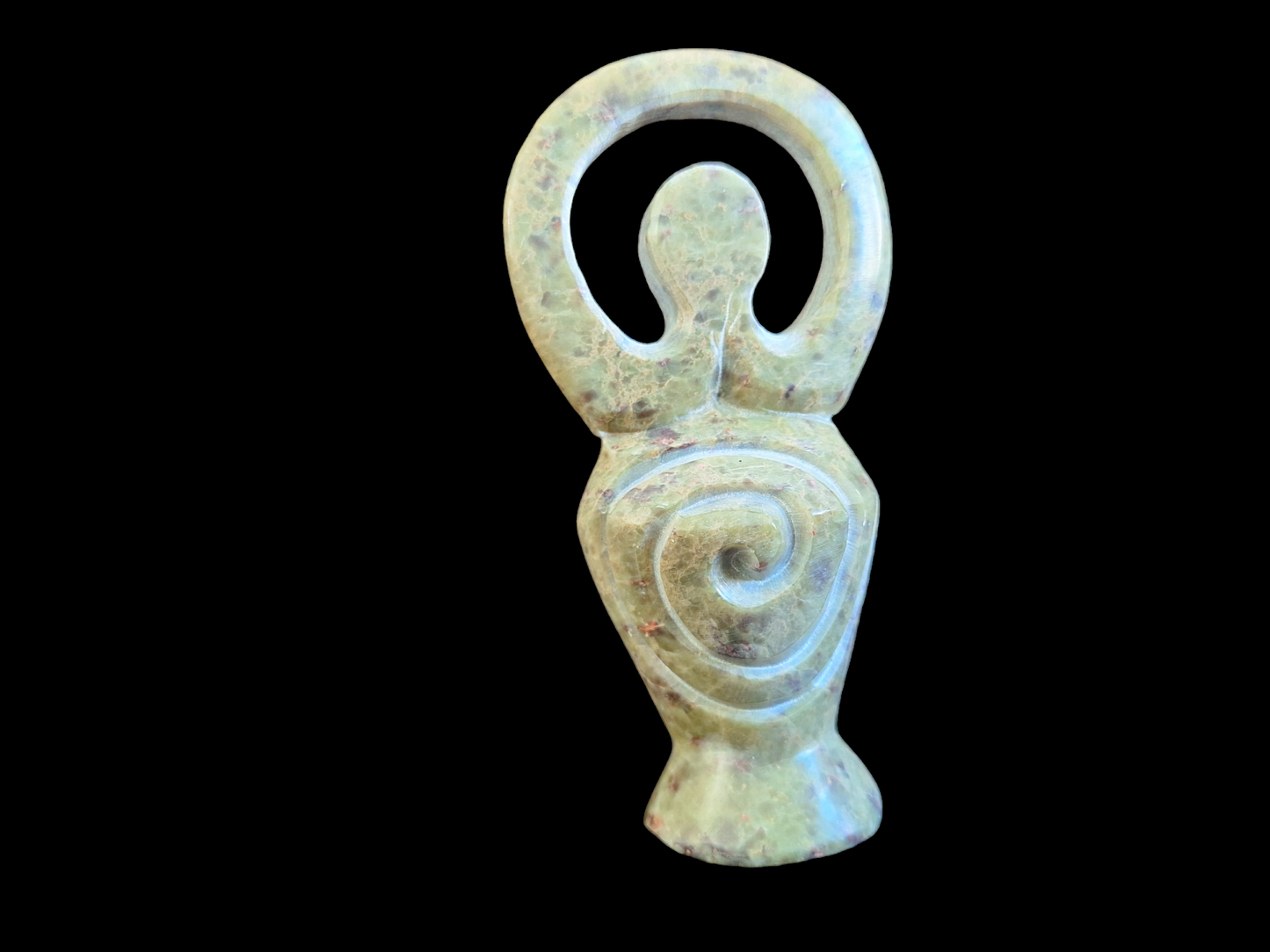 Soapstone goddess figurine