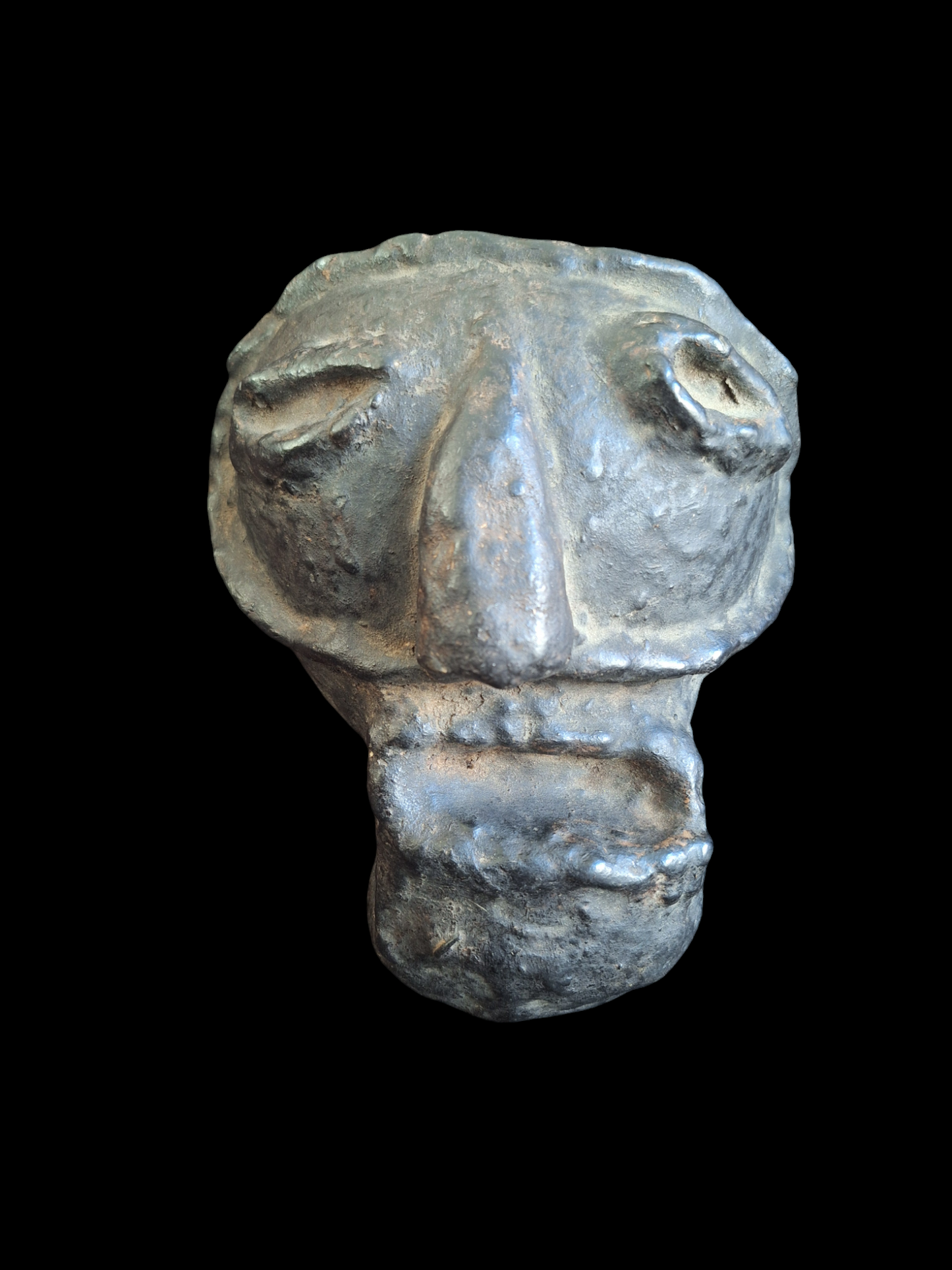 Antique Nepalese gourd mask