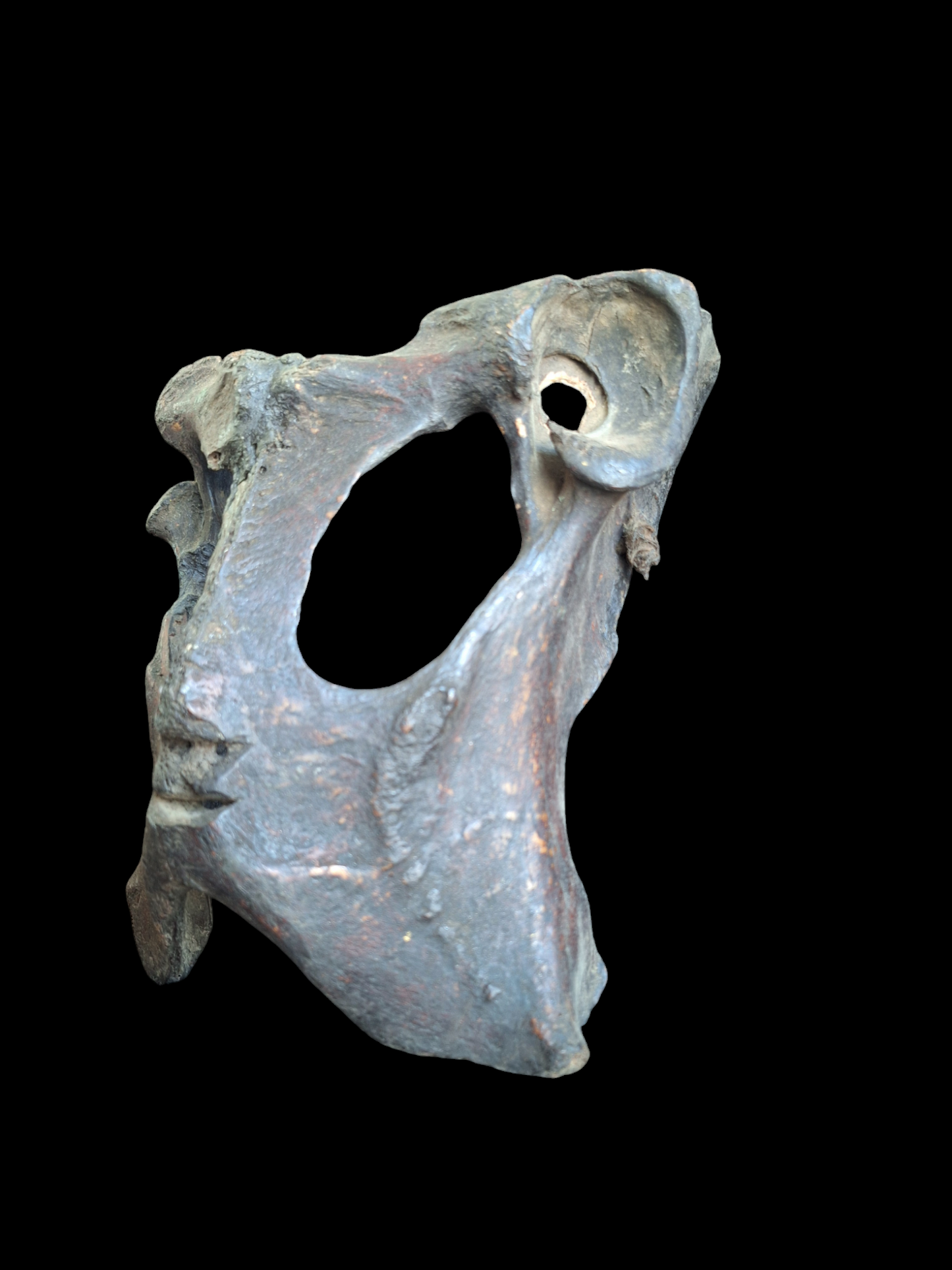 Antique Nepalese shamanic pelvic mask