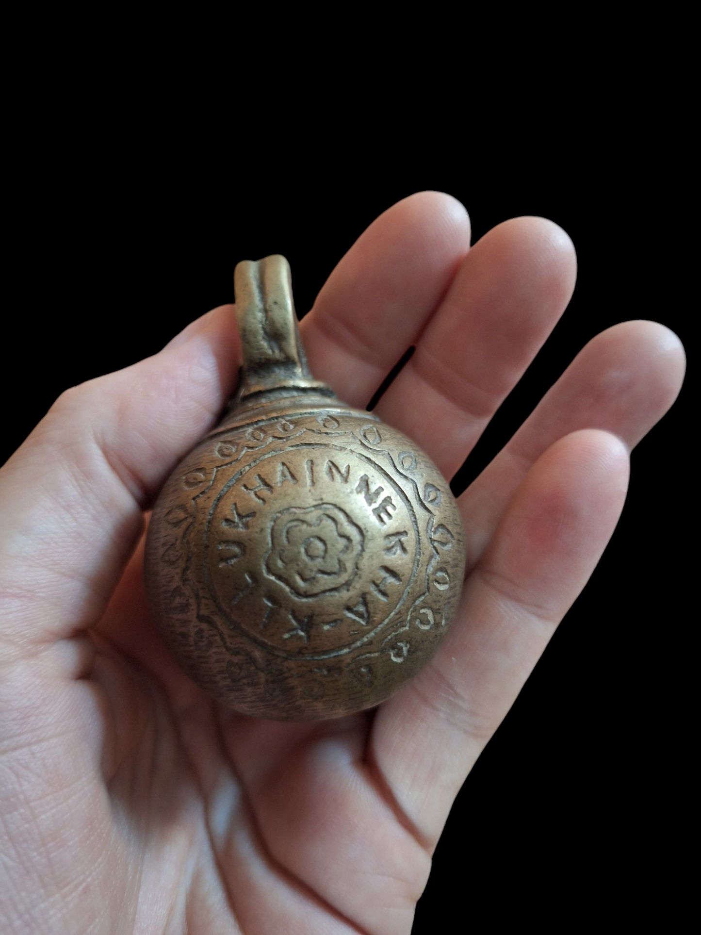 Old Nepalese cow bell 42 millimeters