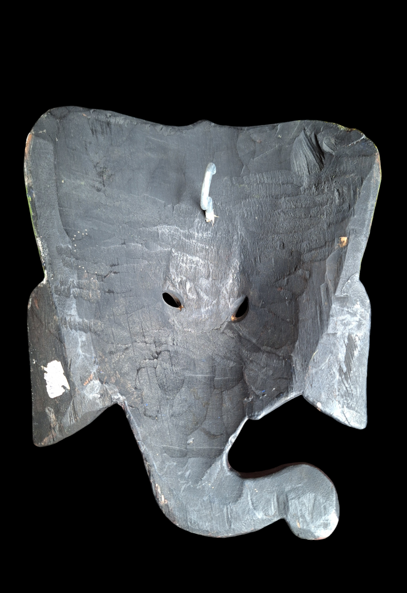 Vintage wooden Ganesha mask