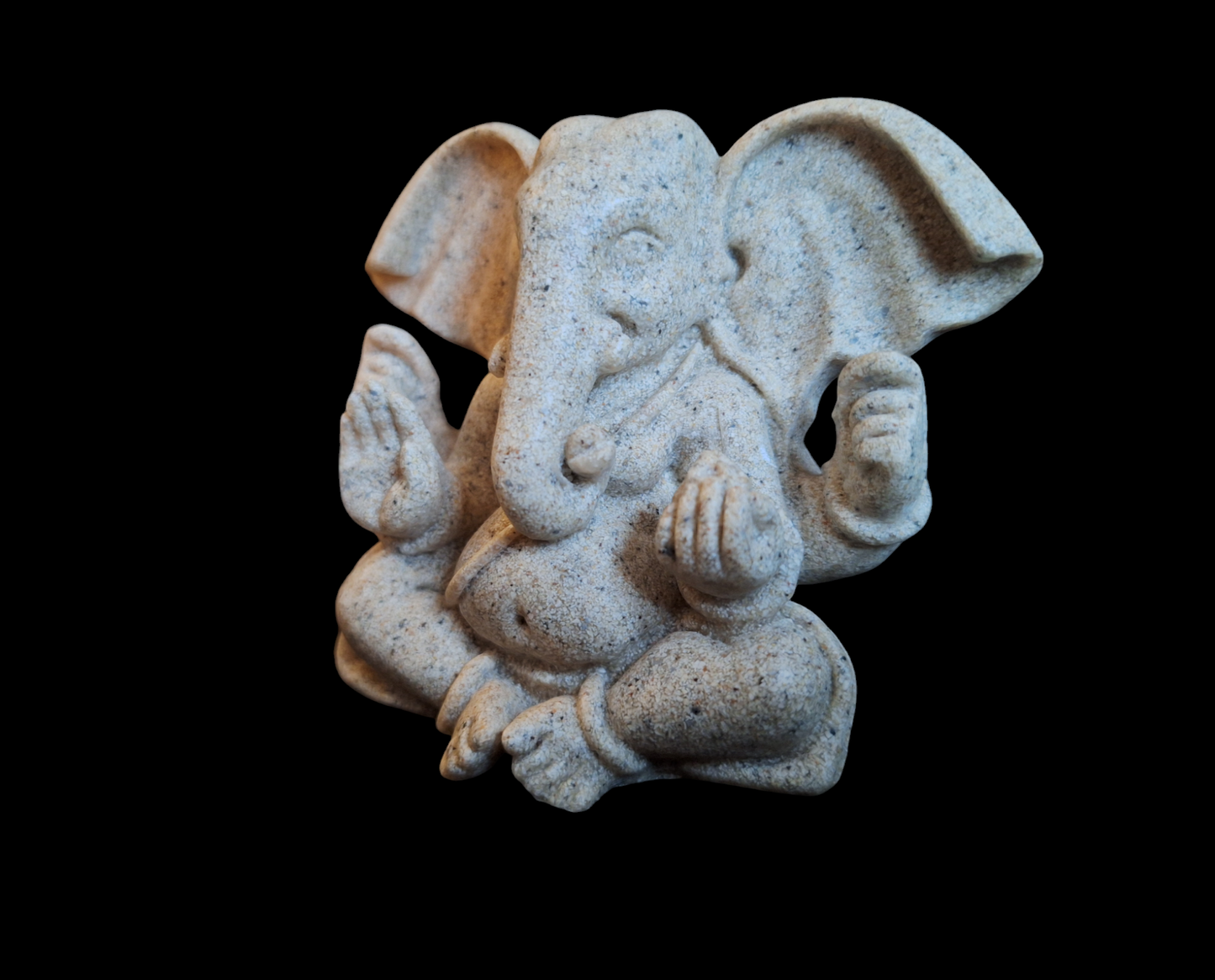 Sandstone resin Ganesha figurine