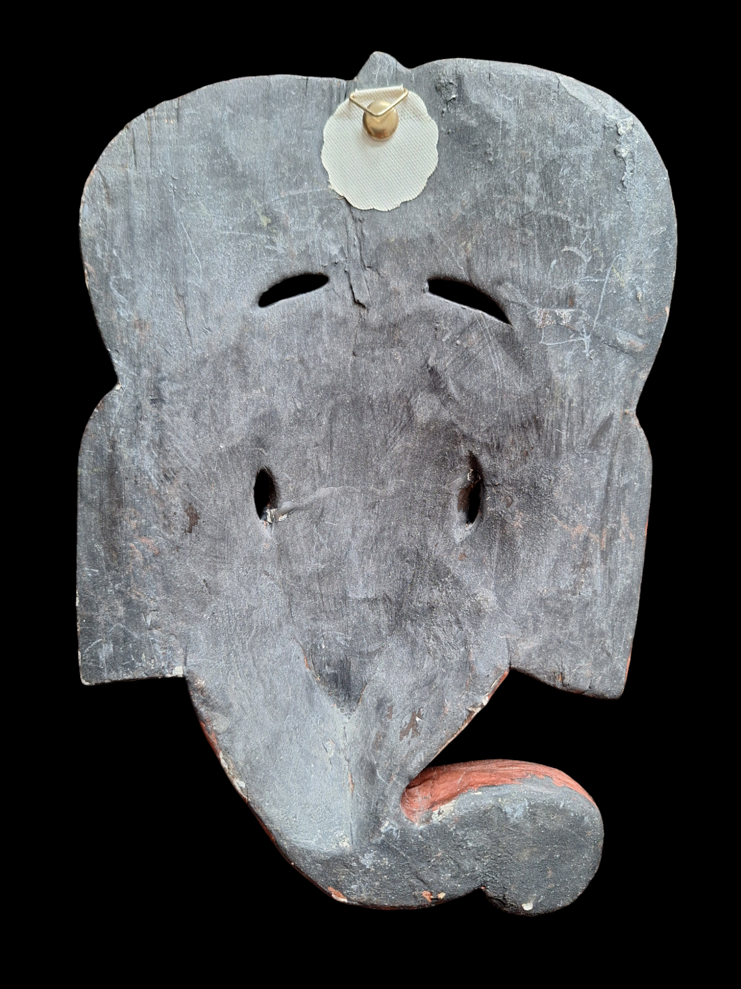 Vintage wooden Ganesha mask