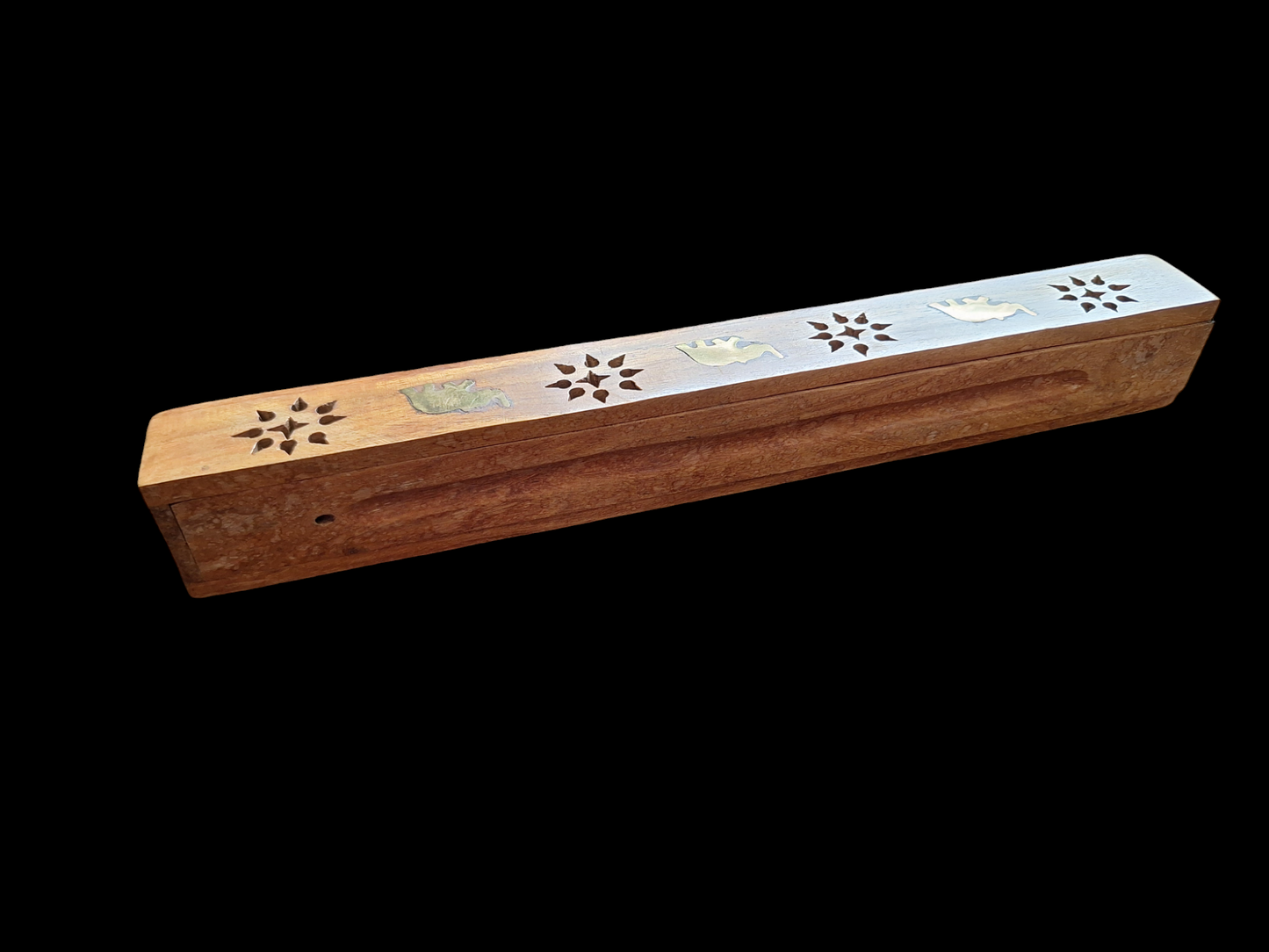 Wooden incense burner