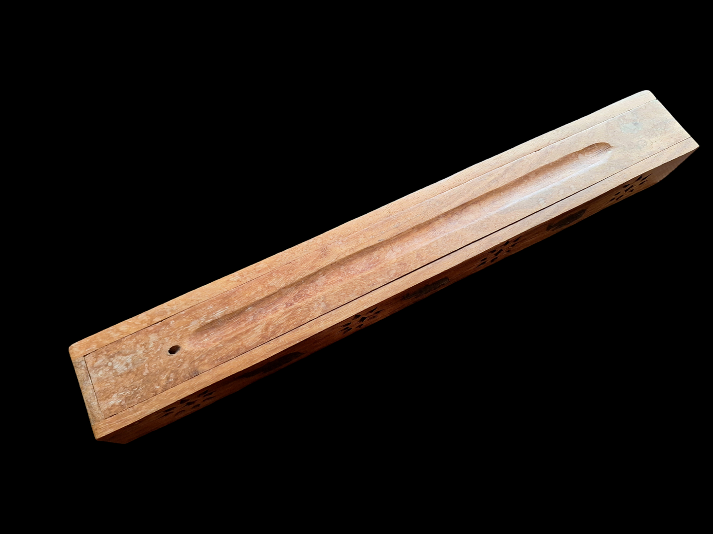 Wooden incense burner