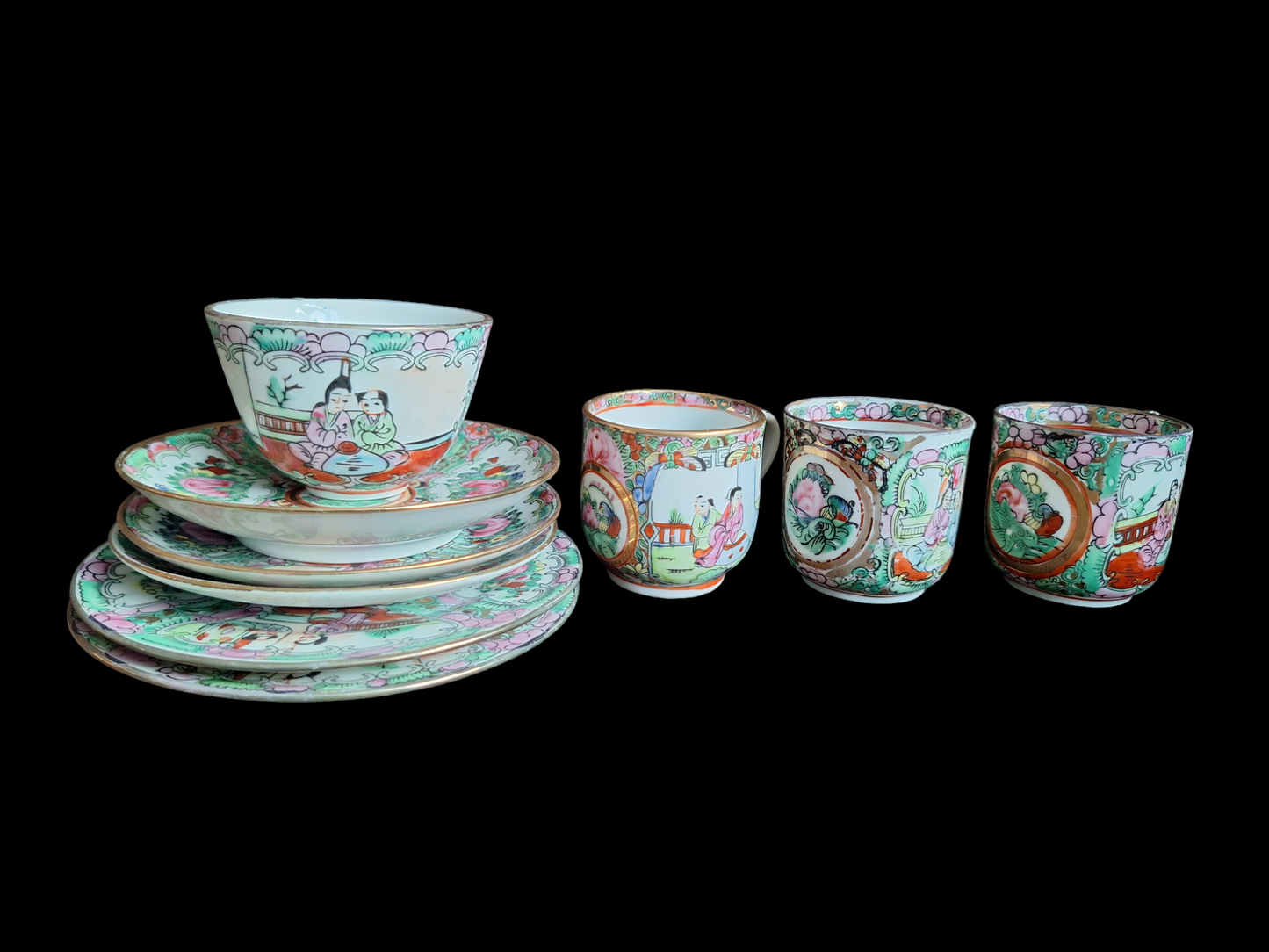Vintage Chinese porcelain, set #2