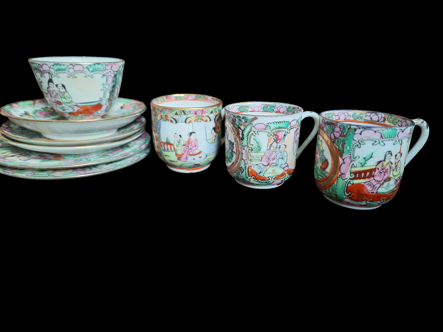 Vintage Chinese porcelain, set #2