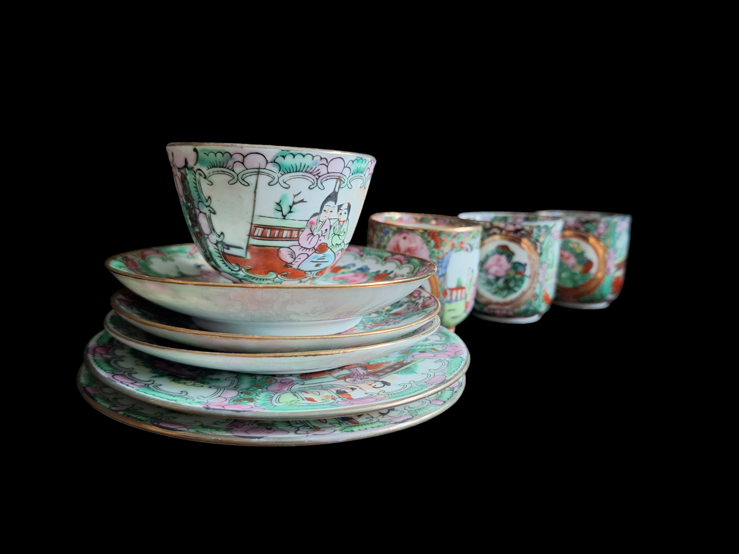 Vintage Chinese porcelain, set #2
