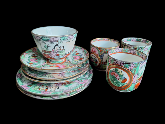Vintage Chinese porcelain, set #2