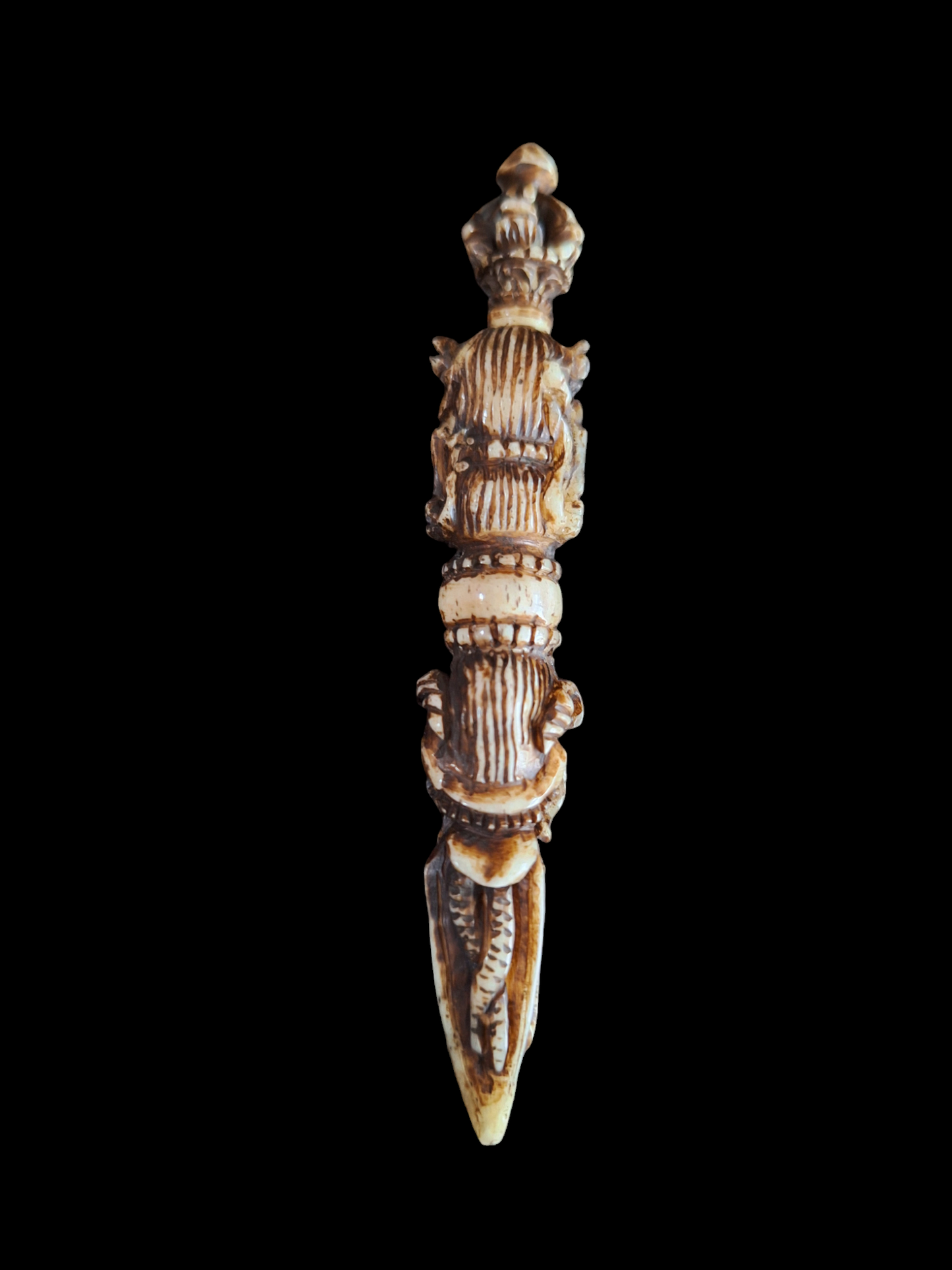 Vintage bone carved phurba