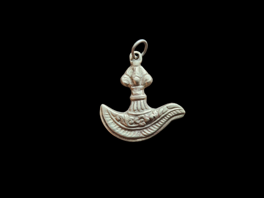 Vintage Tibetan silver pendant Kartika