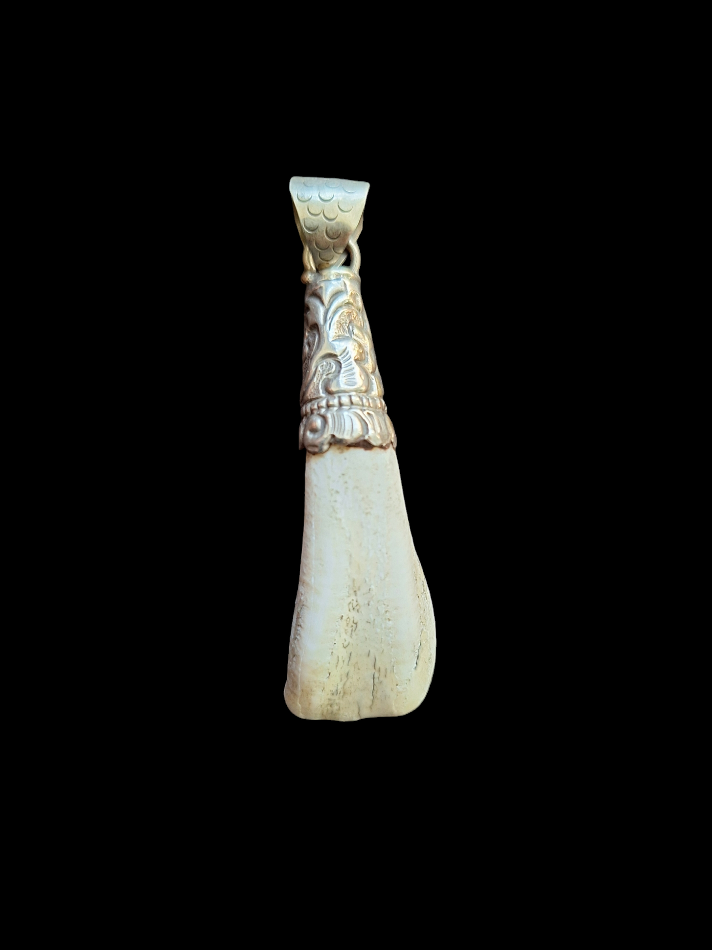 Vintage Nepalese yak tooth pendants