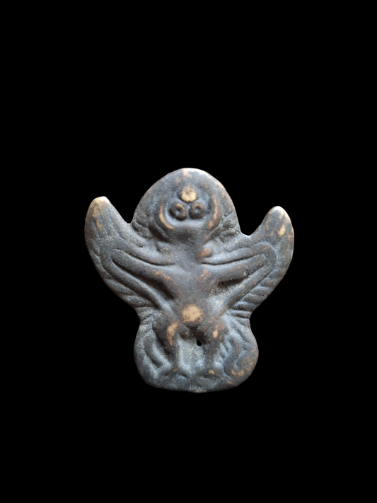 Antique bronze thogchag pendant Garuda
