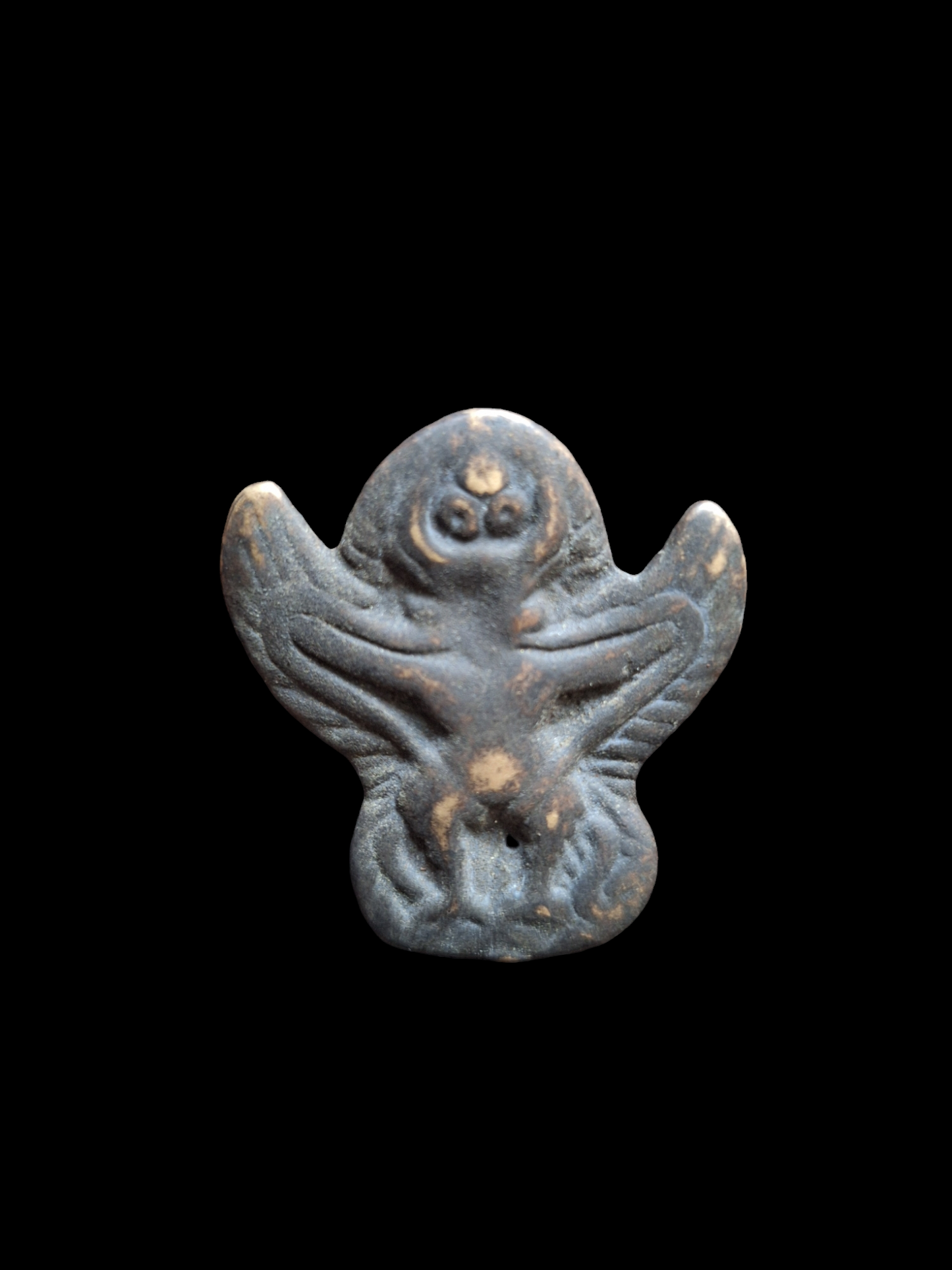 Antique bronze Garuda pendant