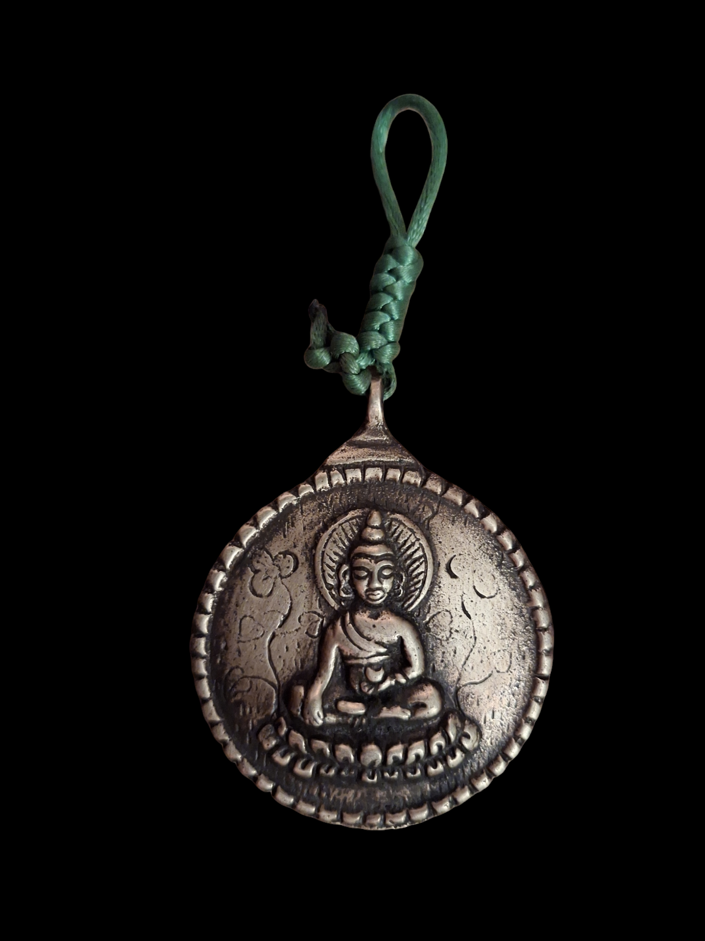 Vintage Nepalese melong Buddha and Si Pa Ho 60 millimeters