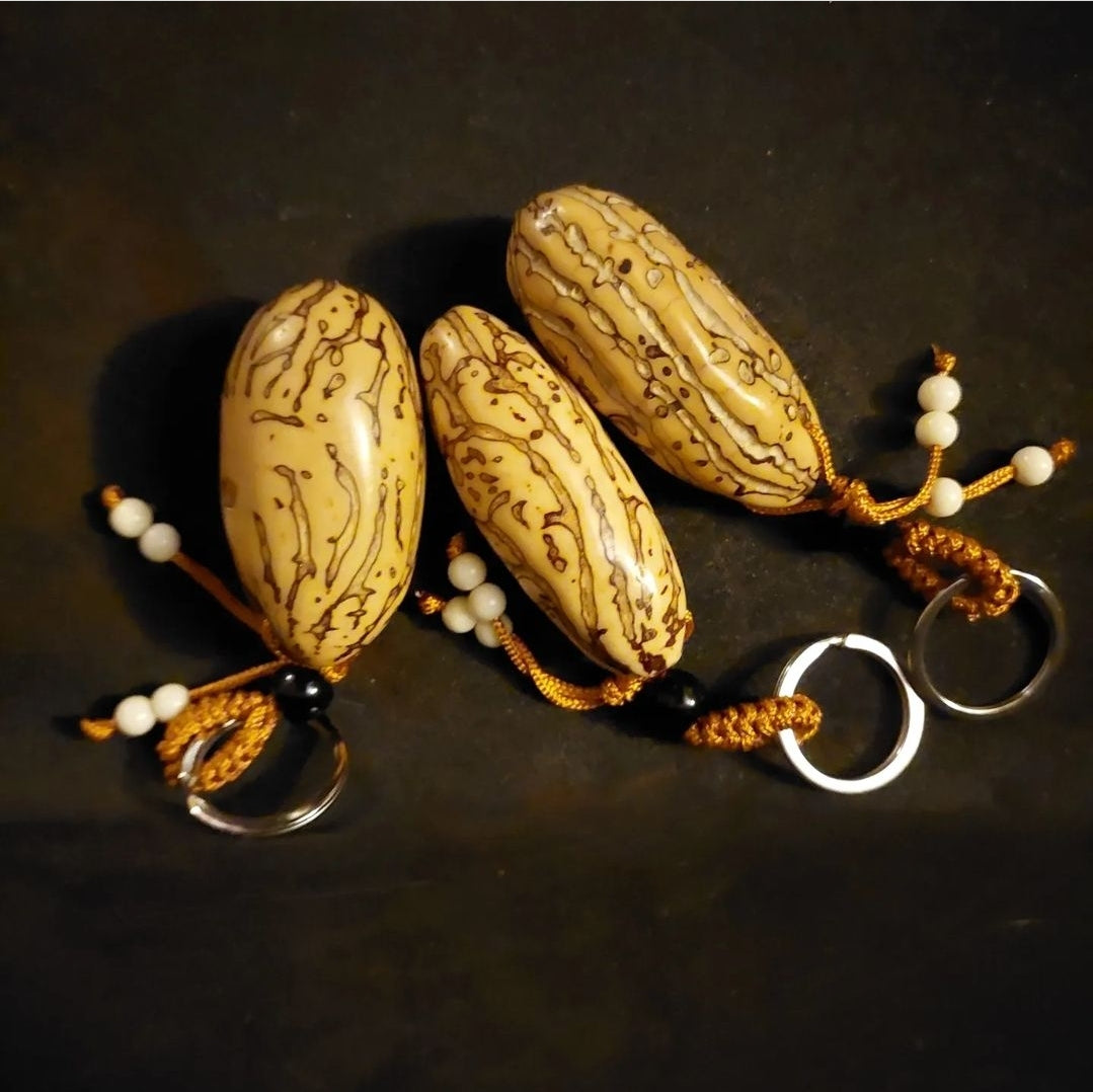 Bodhi seed keychain