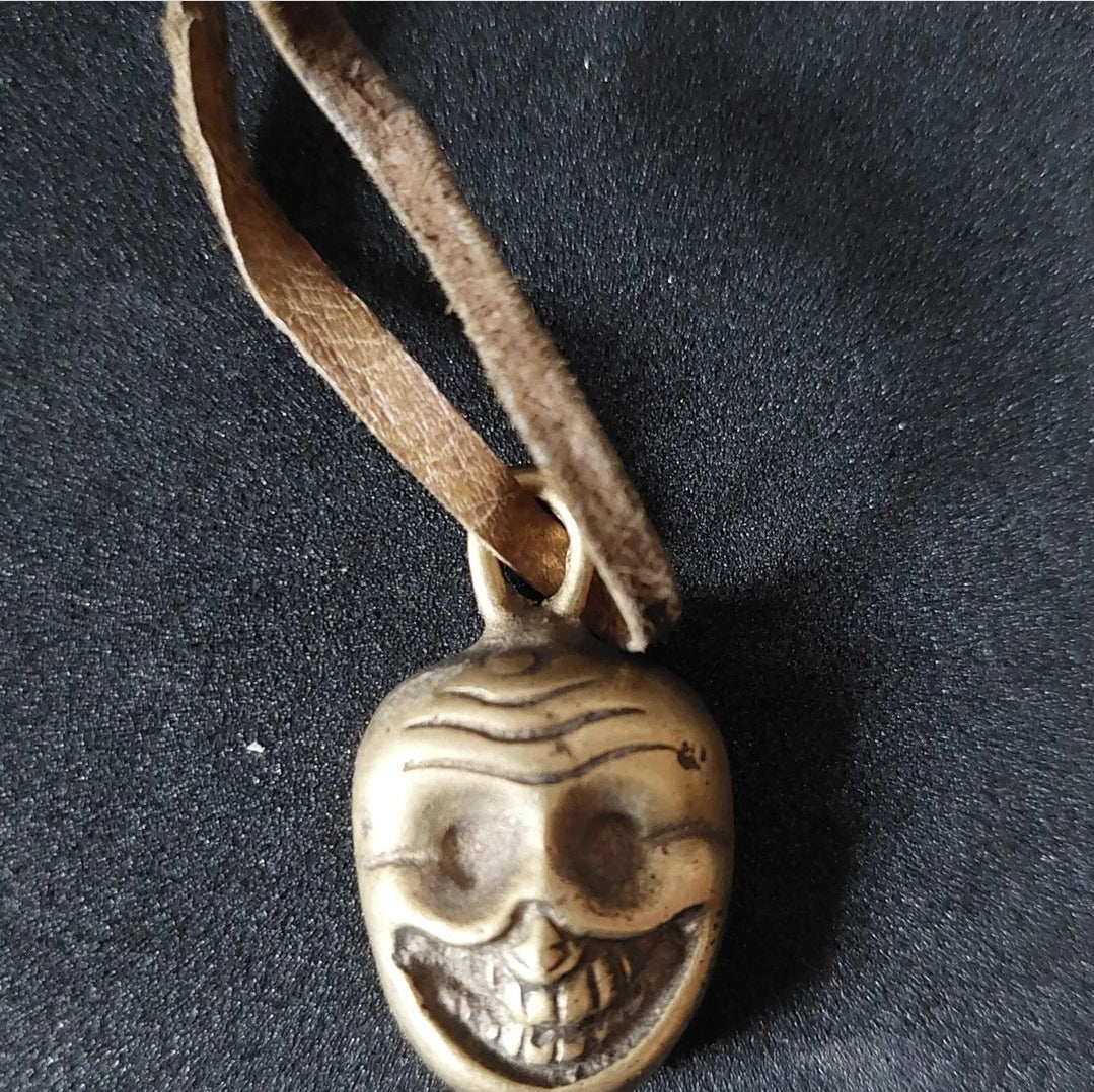 Tibetan skull pendant