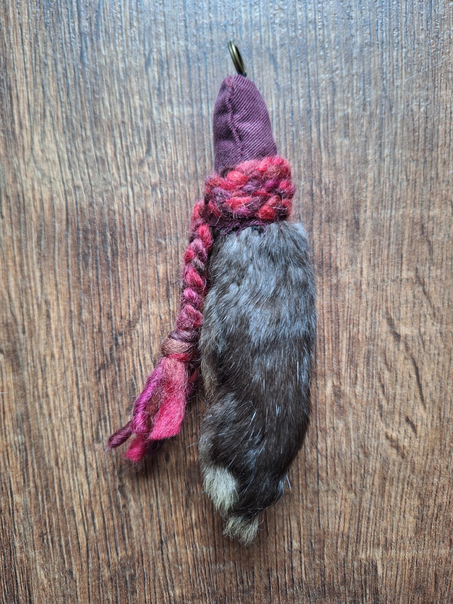 Rabbit paw pendants