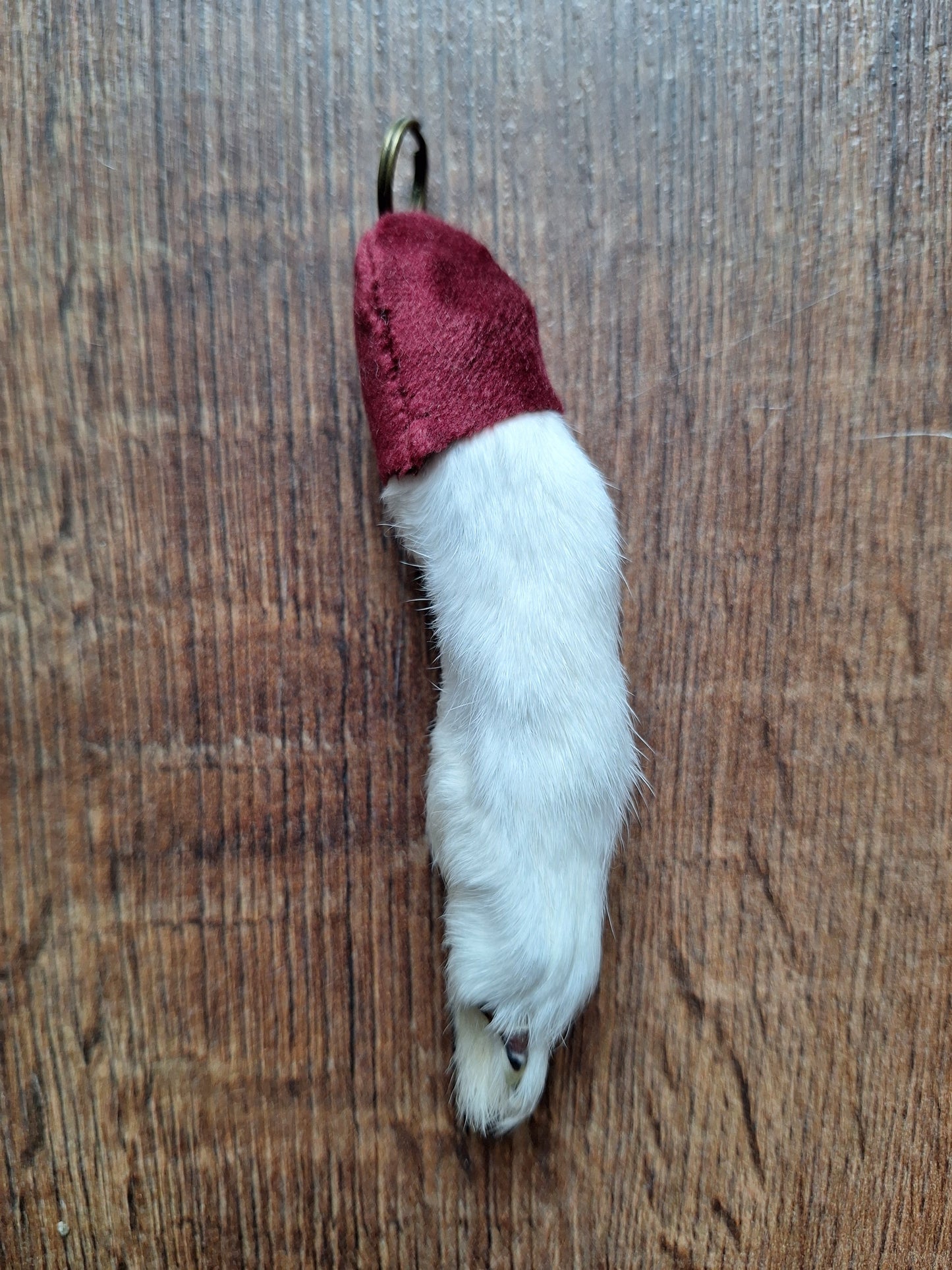 Rabbit paw pendants