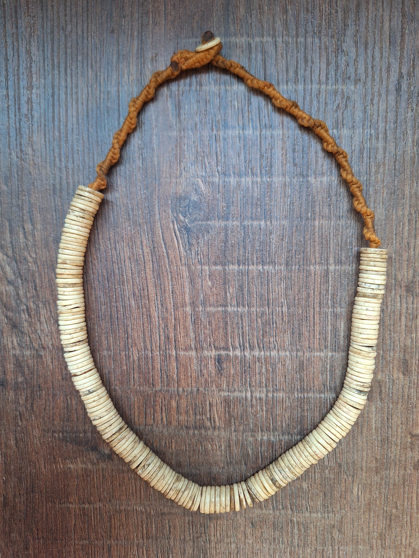 Old Nepalese yak bone necklace