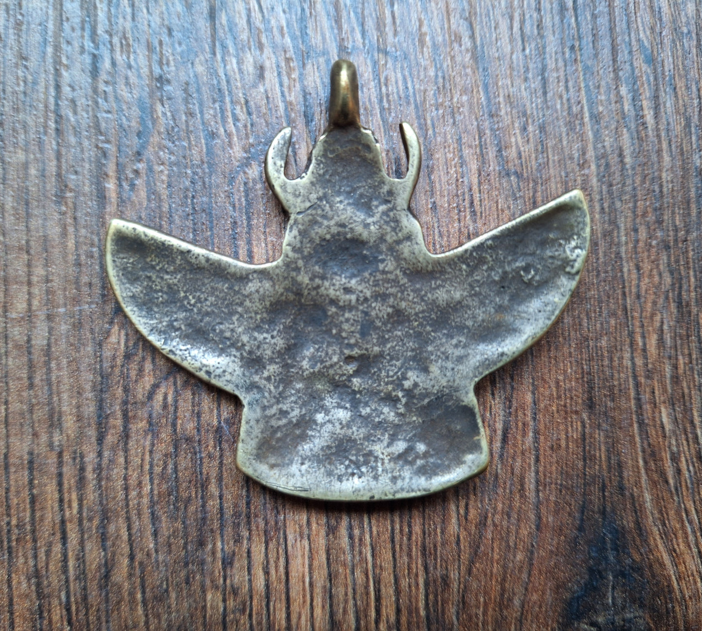 Old bronze Garuda pendant