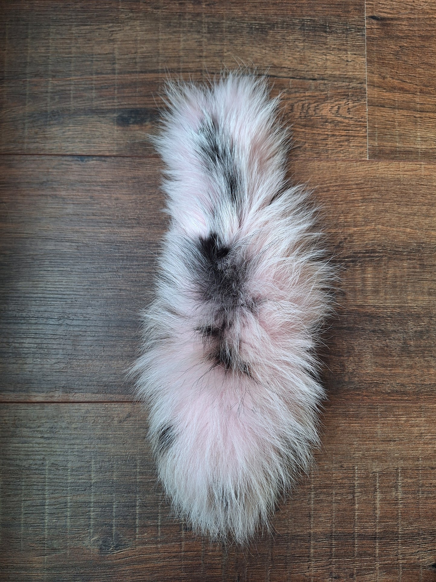 Painted polar fox tail