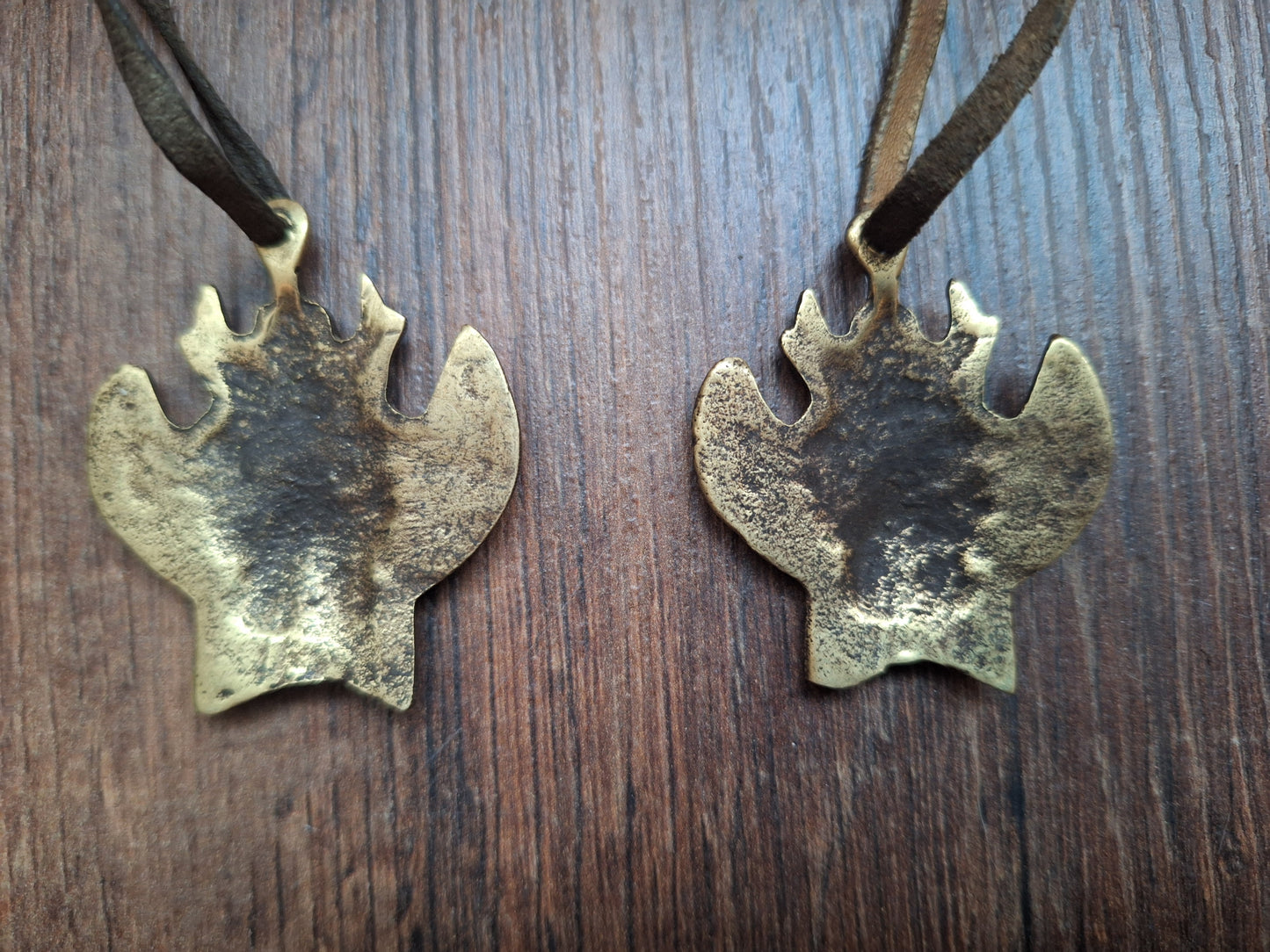 Vintage bronze thogchag pendant Garuda