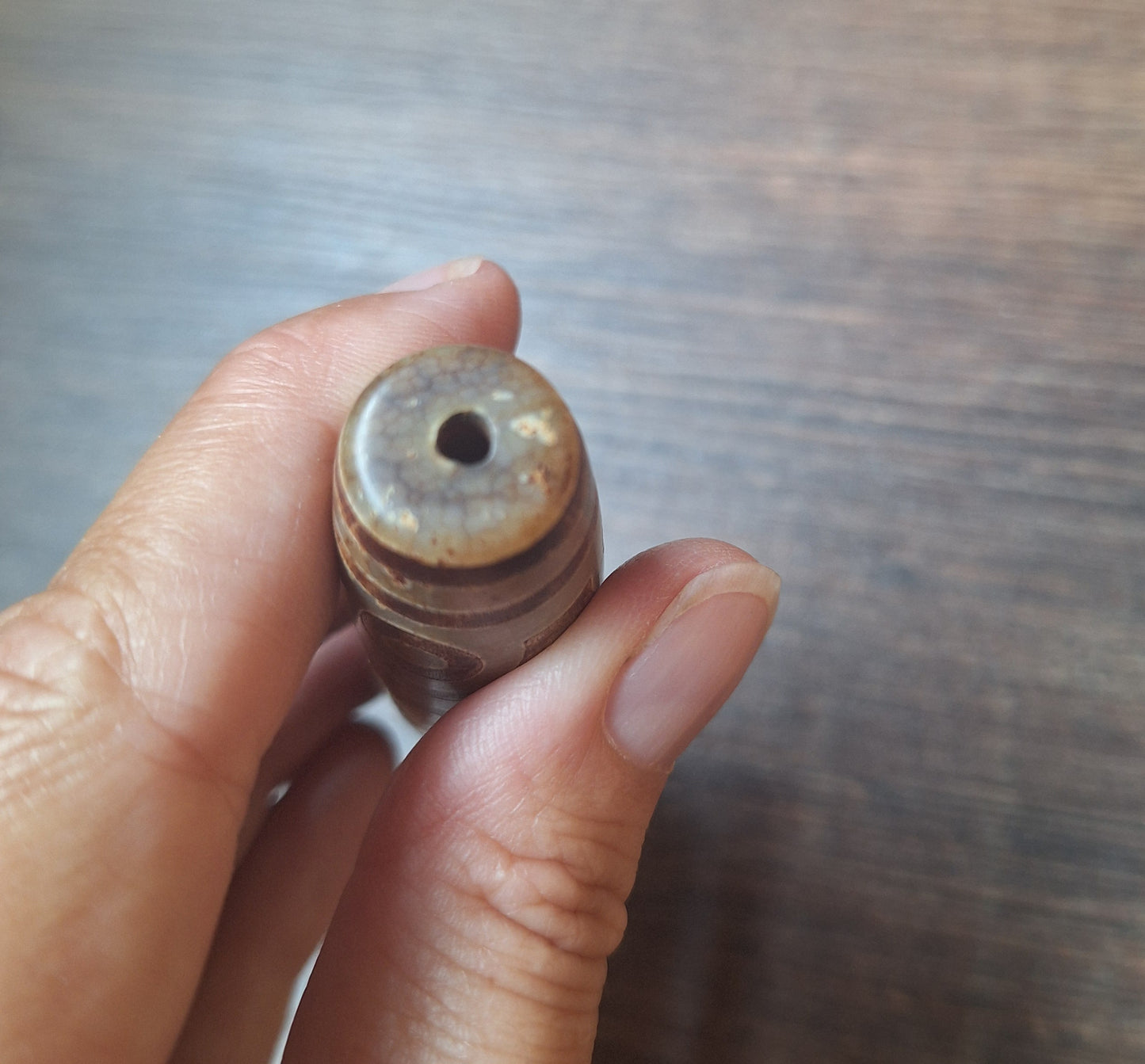 21 eye altar dzi bead #4