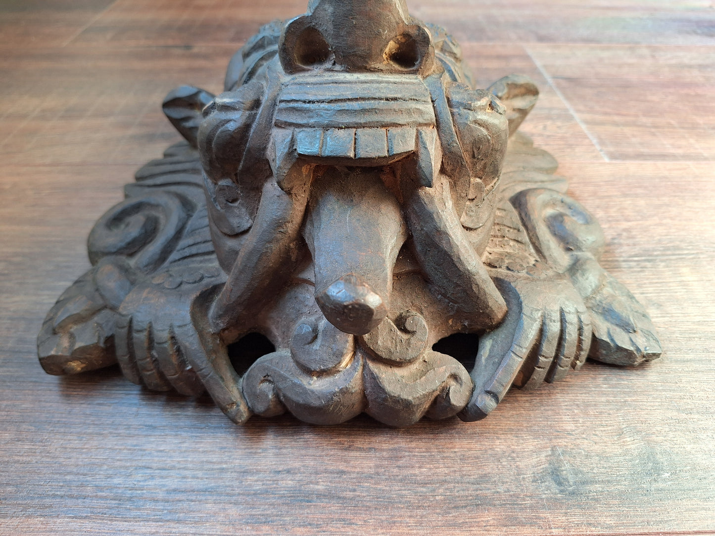 Vintage wooden Cheppu mask #1