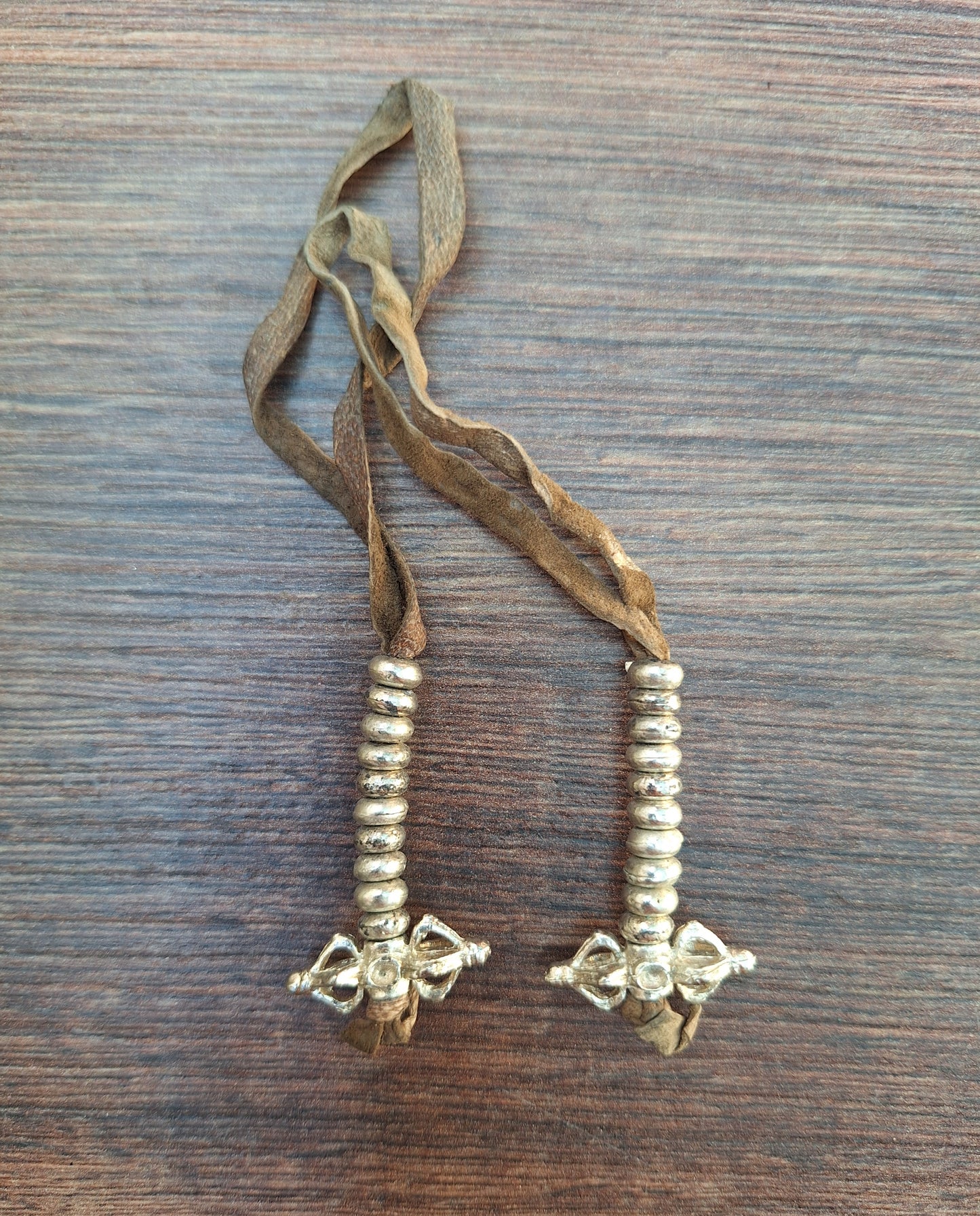 Vintage Tibetan mala counters