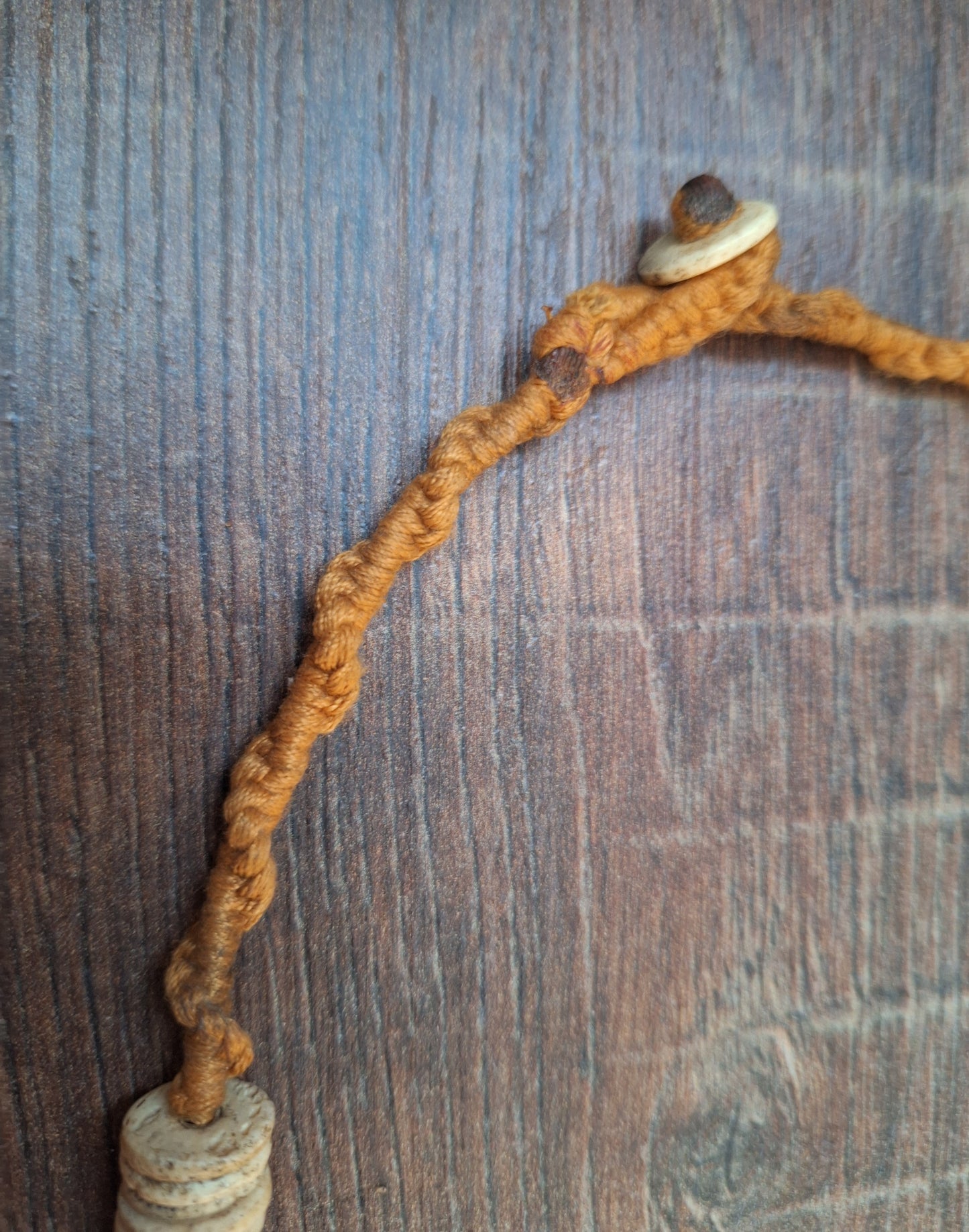 Old Nepalese yak bone necklace