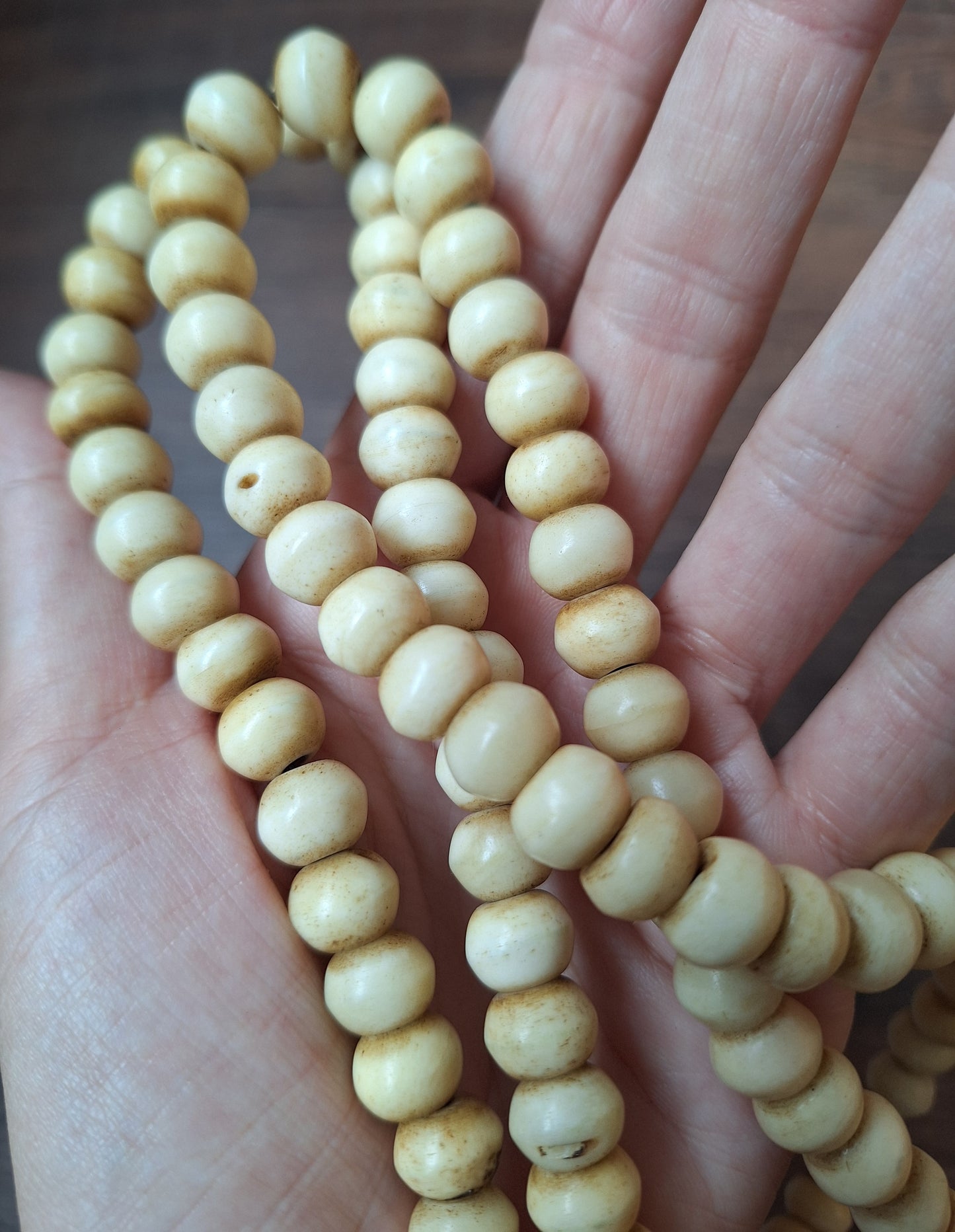 Vintage Nepalese yak bone mala