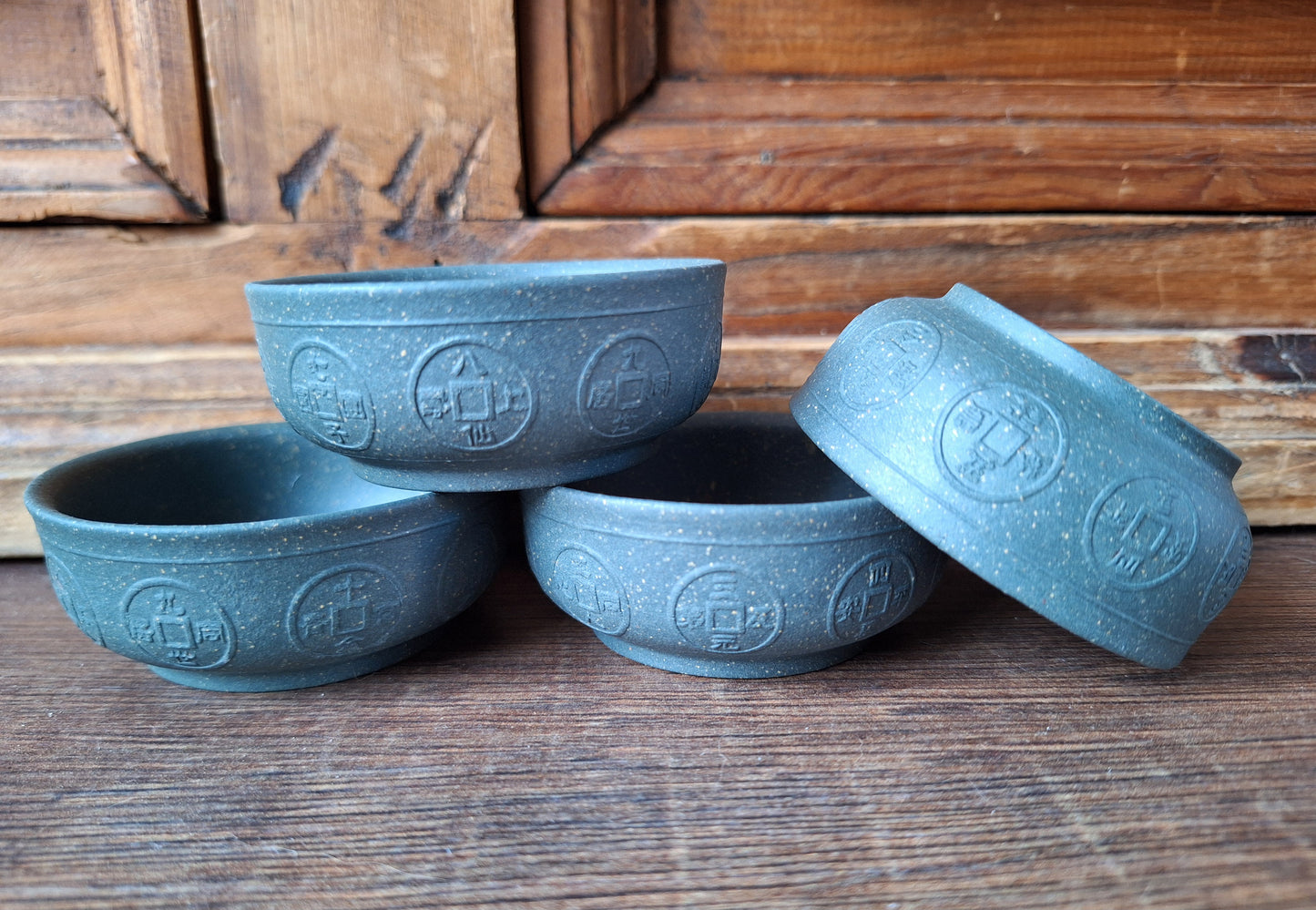 Yixing clay tea cup or offering bowl