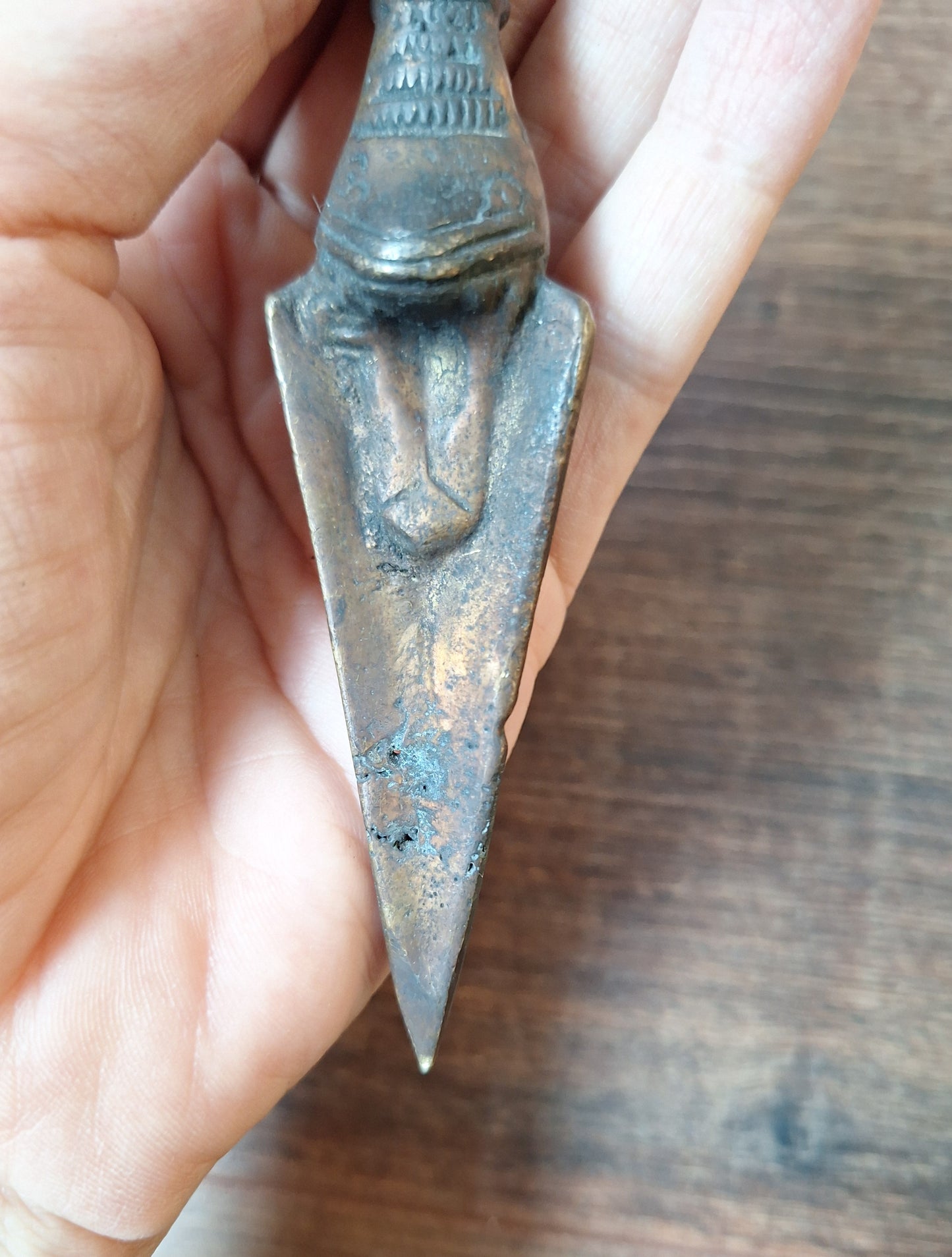 Antique bronze phurba #9
